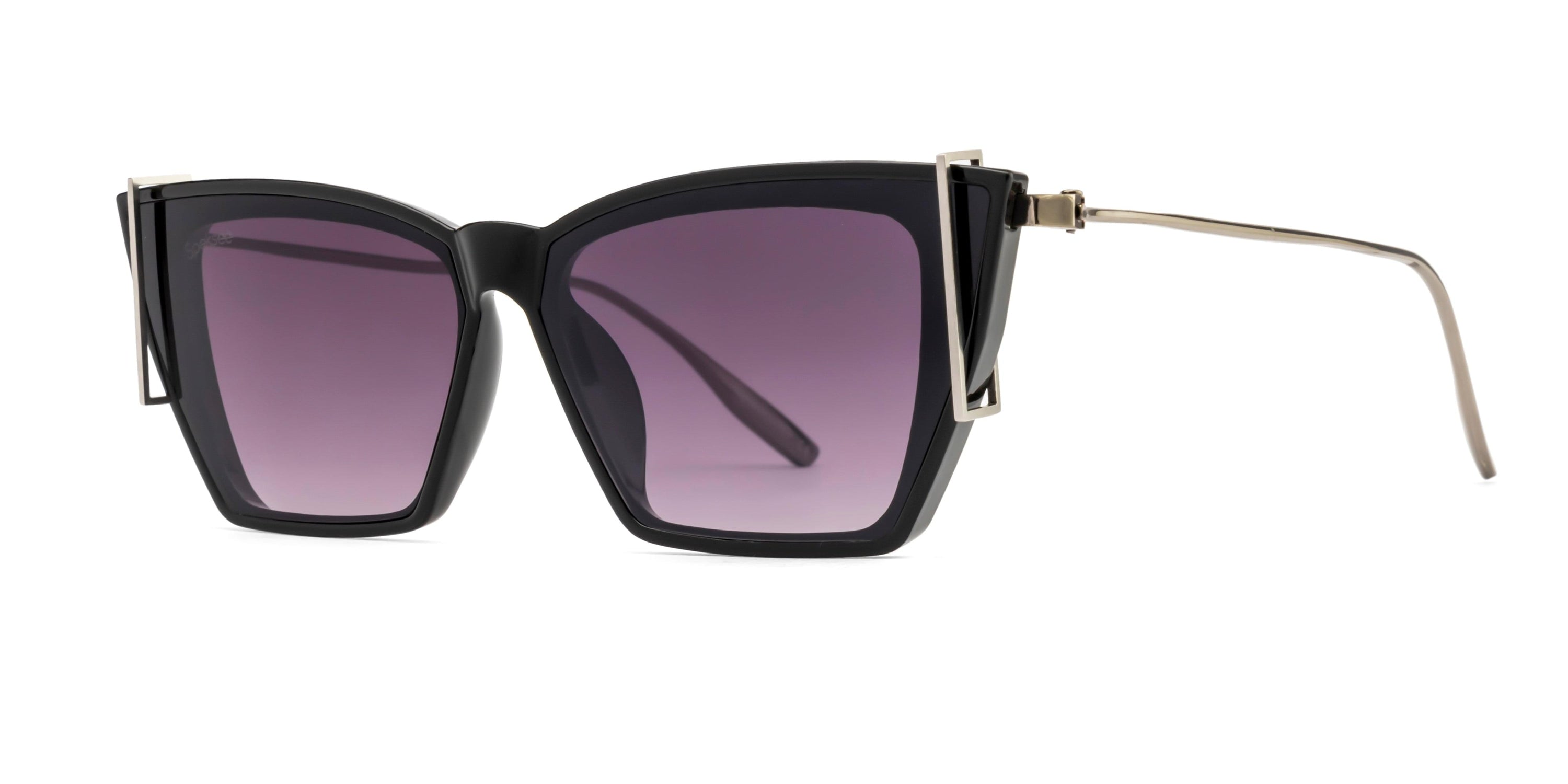 Speksee Full Rim Retro Rectangle Sunglass