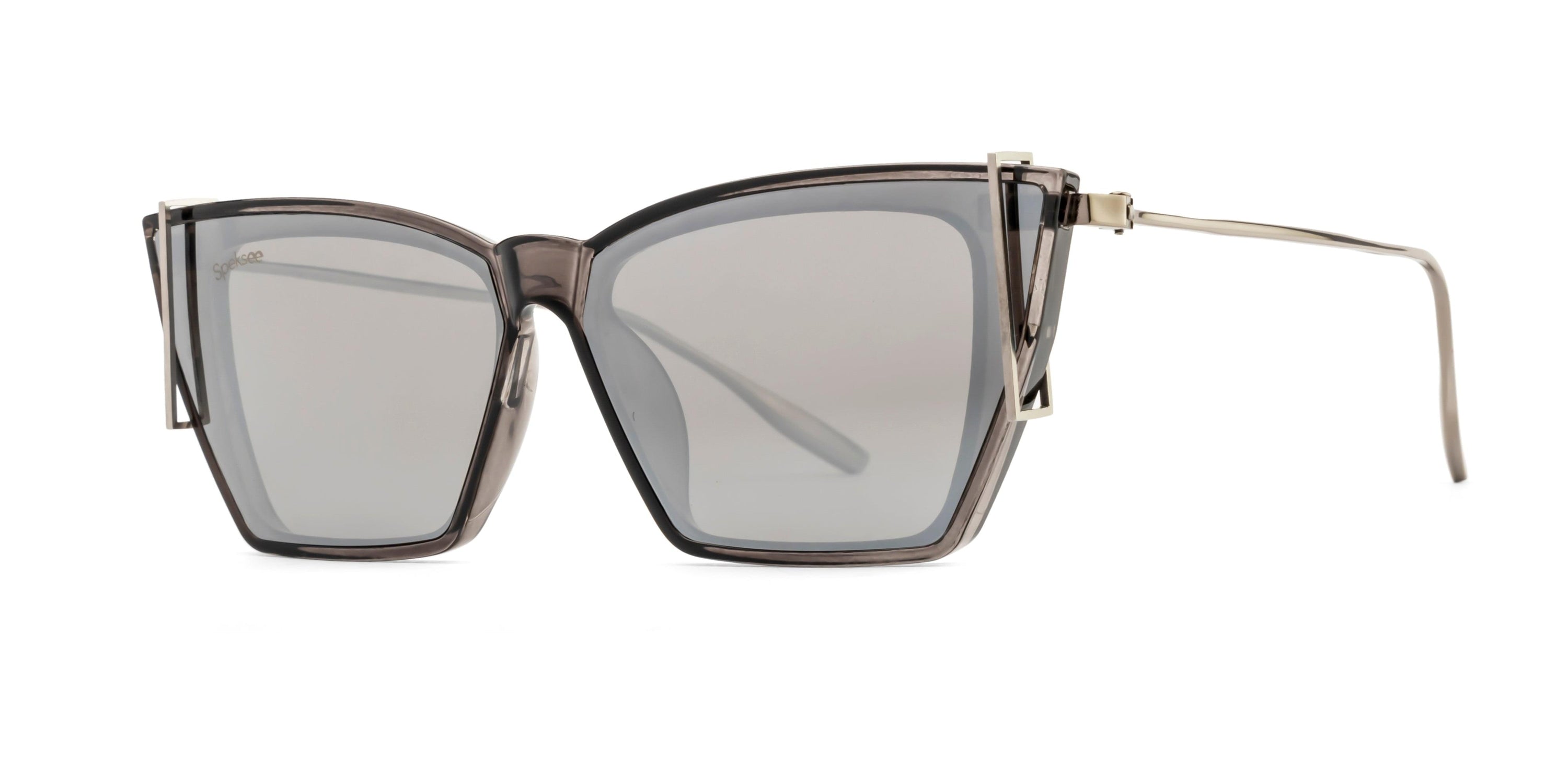 Speksee Full Rim Retro Rectangle Sunglass