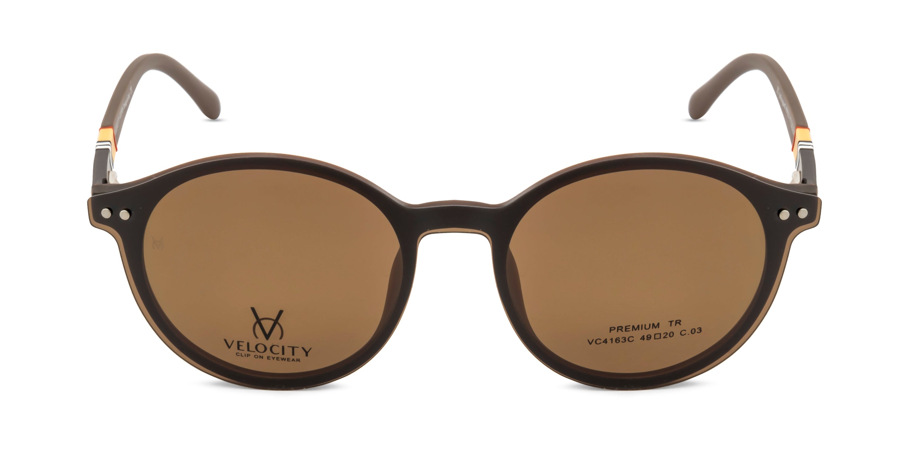 Velocity Magnetic Clip-On Sunglasses with Polarized Lens