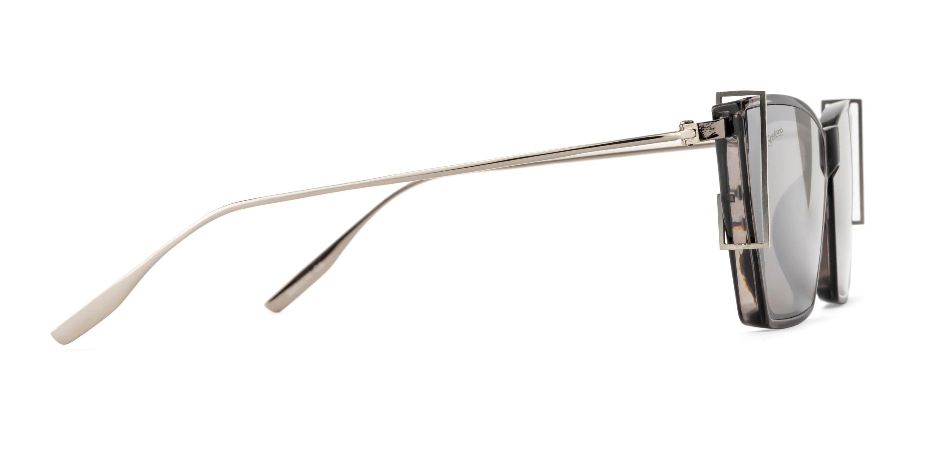 Speksee Full Rim Retro Rectangle Sunglass