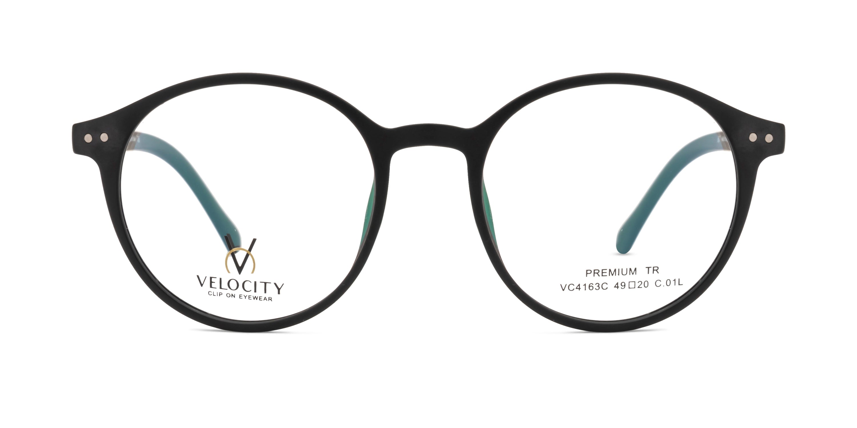 Velocity Magnetic Clip-On Sunglasses with Polarized Lens