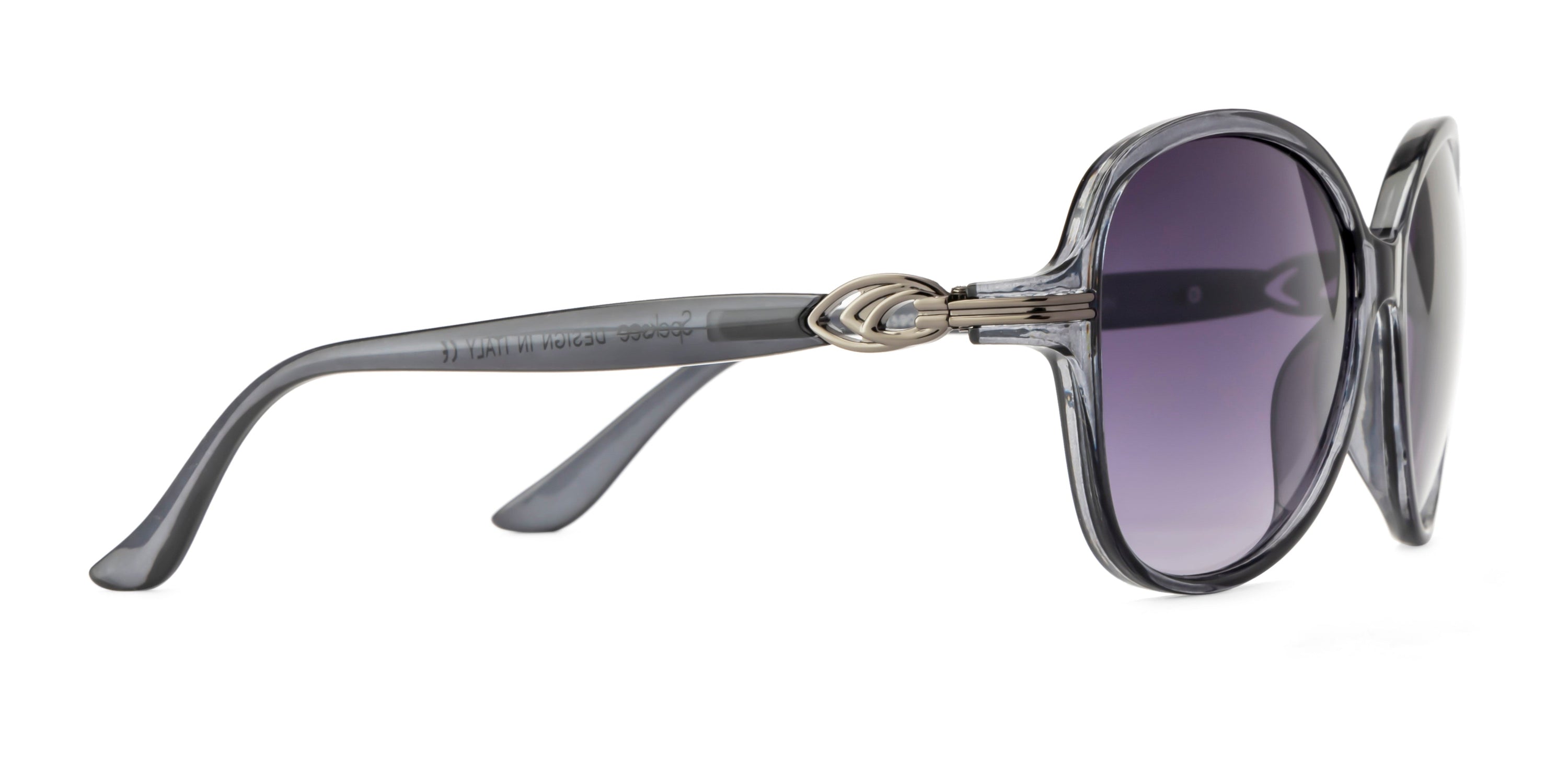 Speksee Full Rim Retro Round Sunglass