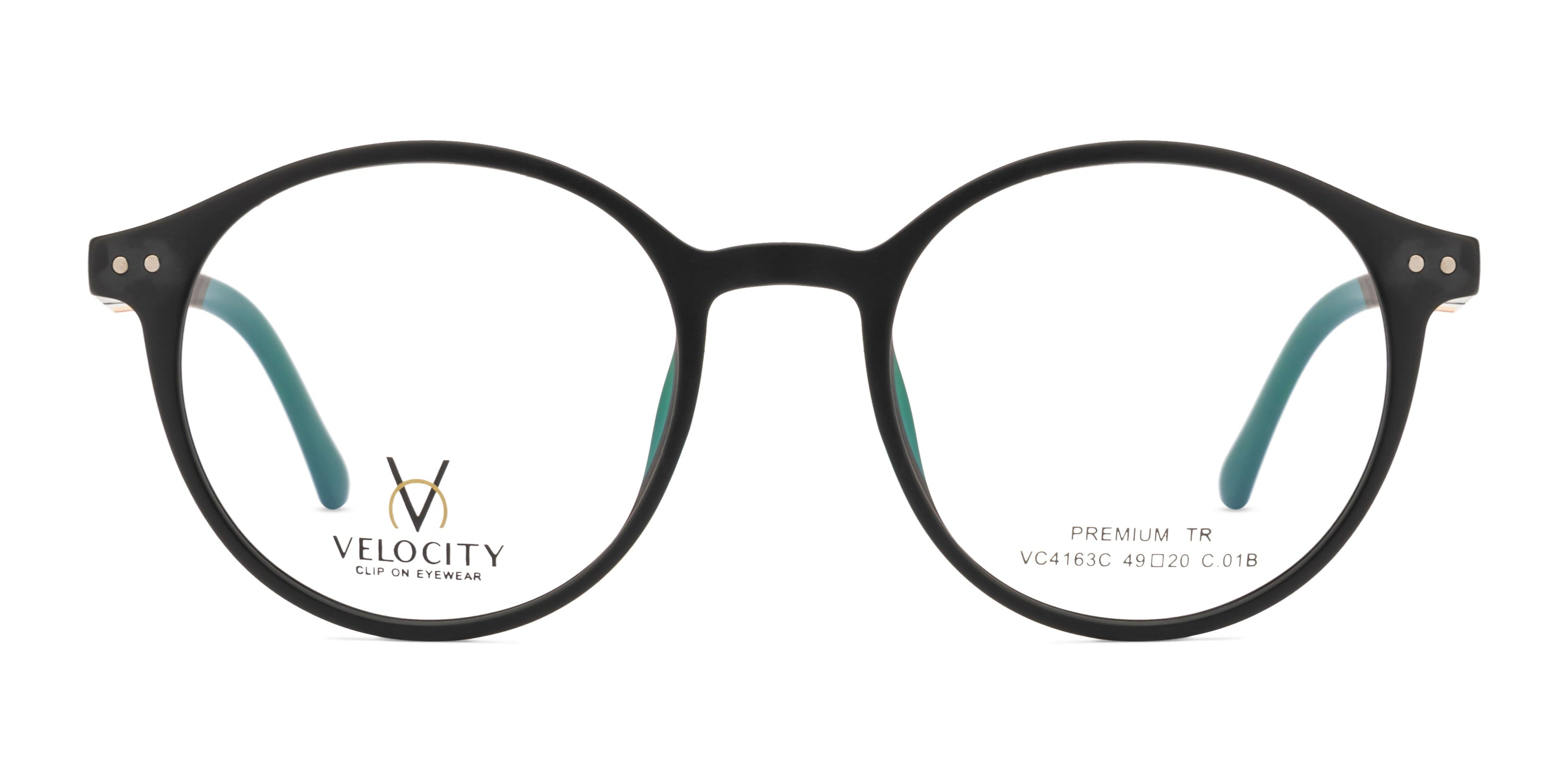 Velocity Magnetic Clip-On Sunglasses with Polarized Lens