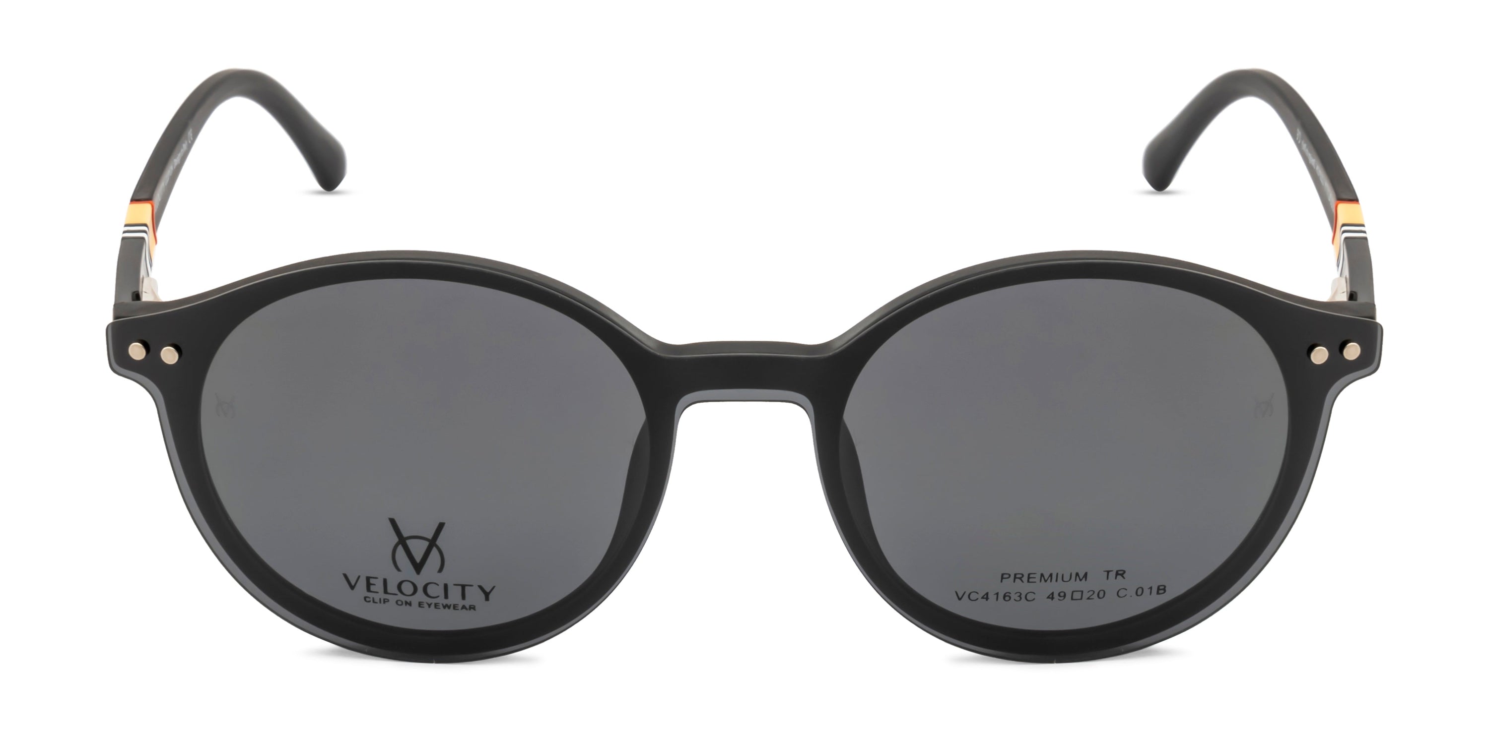 Velocity Magnetic Clip-On Sunglasses with Polarized Lens