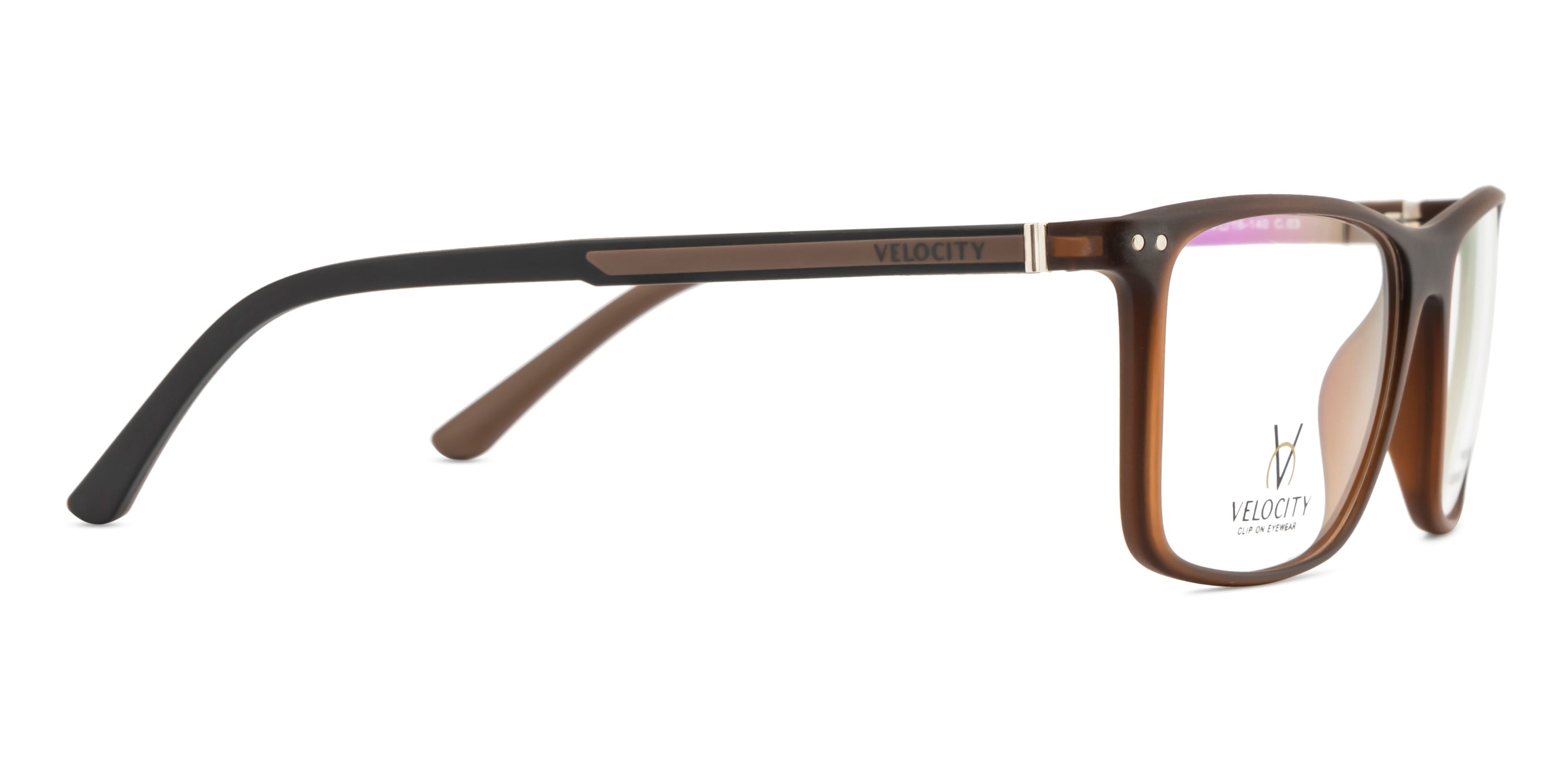 Velocity Magnetic Clip-On Sunglasses with Polarized Lens