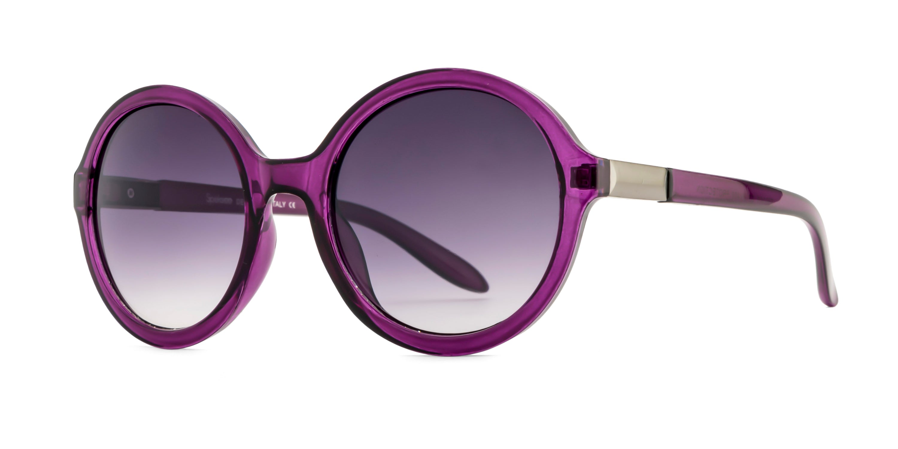 Speksee Full Rim Retro Round Sunglass