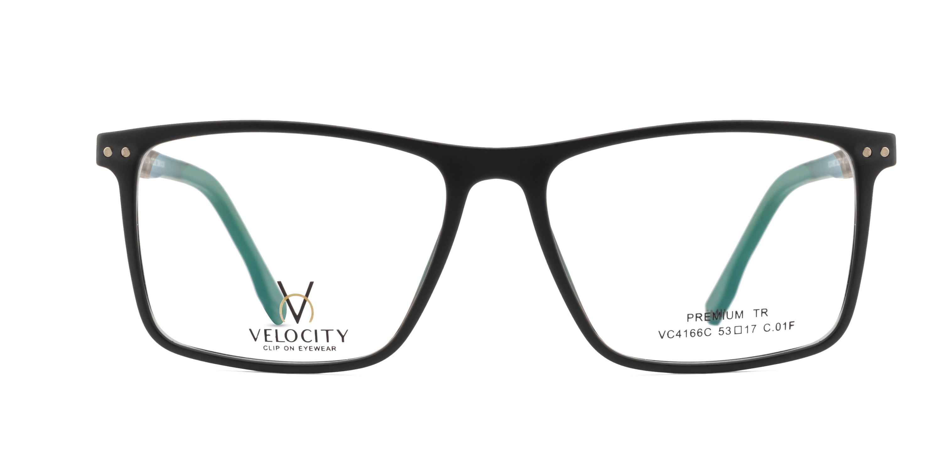 Velocity Magnetic Clip-On Sunglasses with Polarized Lens