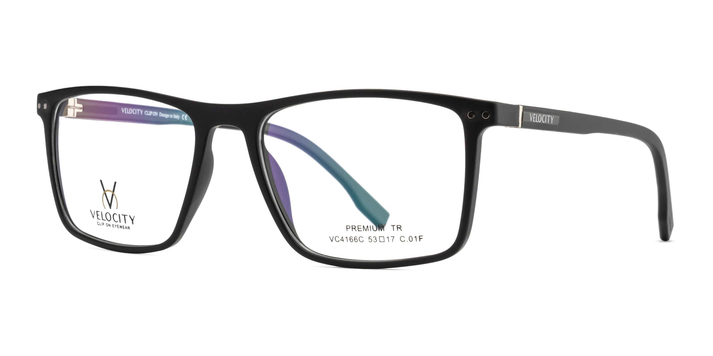 Velocity Magnetic Clip-On Sunglasses with Polarized Lens