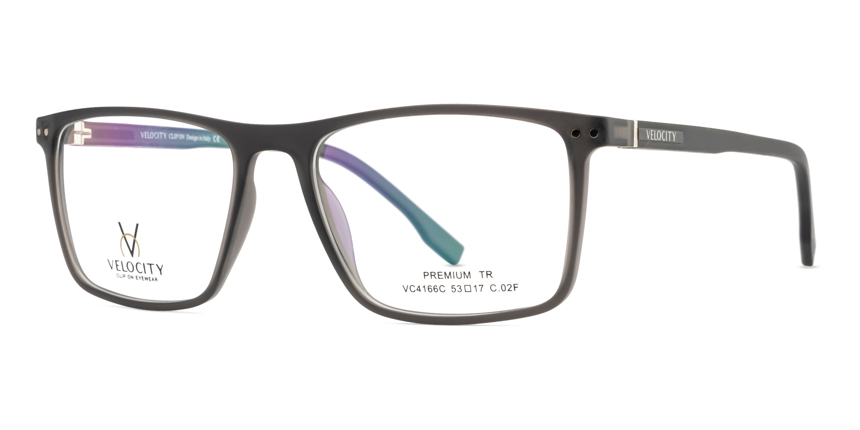 Velocity Magnetic Clip-On Sunglasses with Polarized Lens