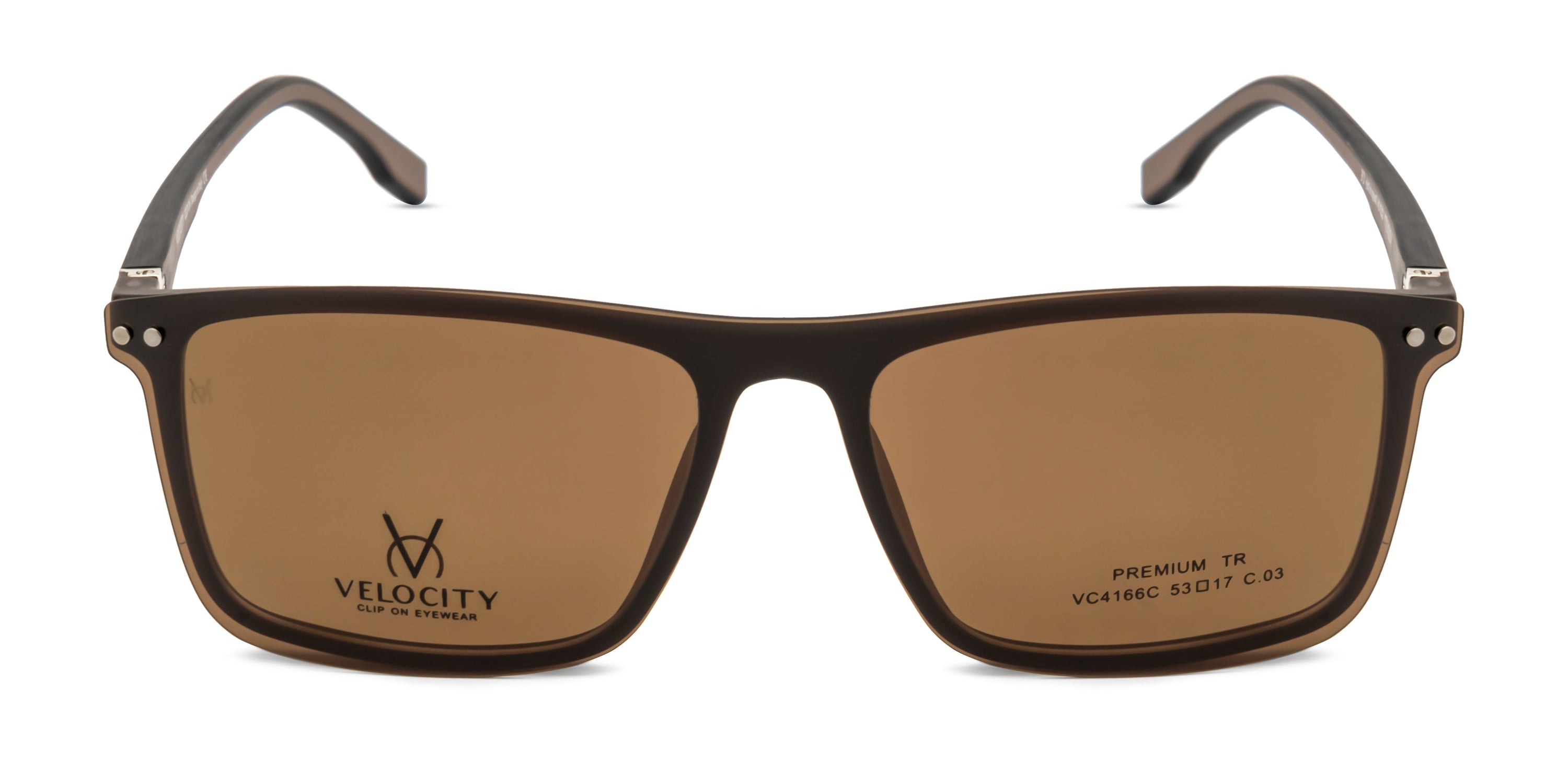Velocity Magnetic Clip-On Sunglasses with Polarized Lens