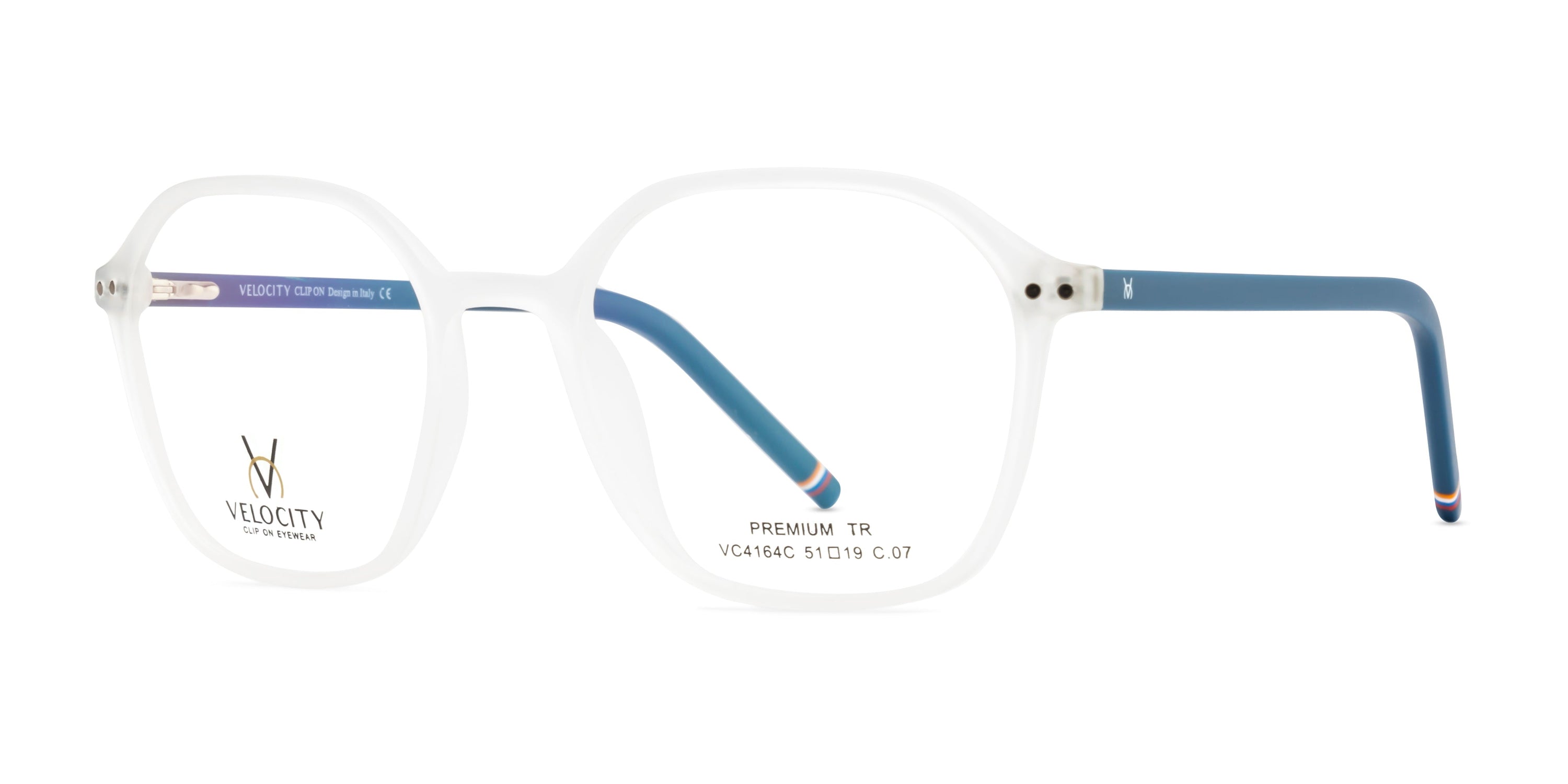 Velocity Magnetic Clip-On Sunglasses with Polarized Lens
