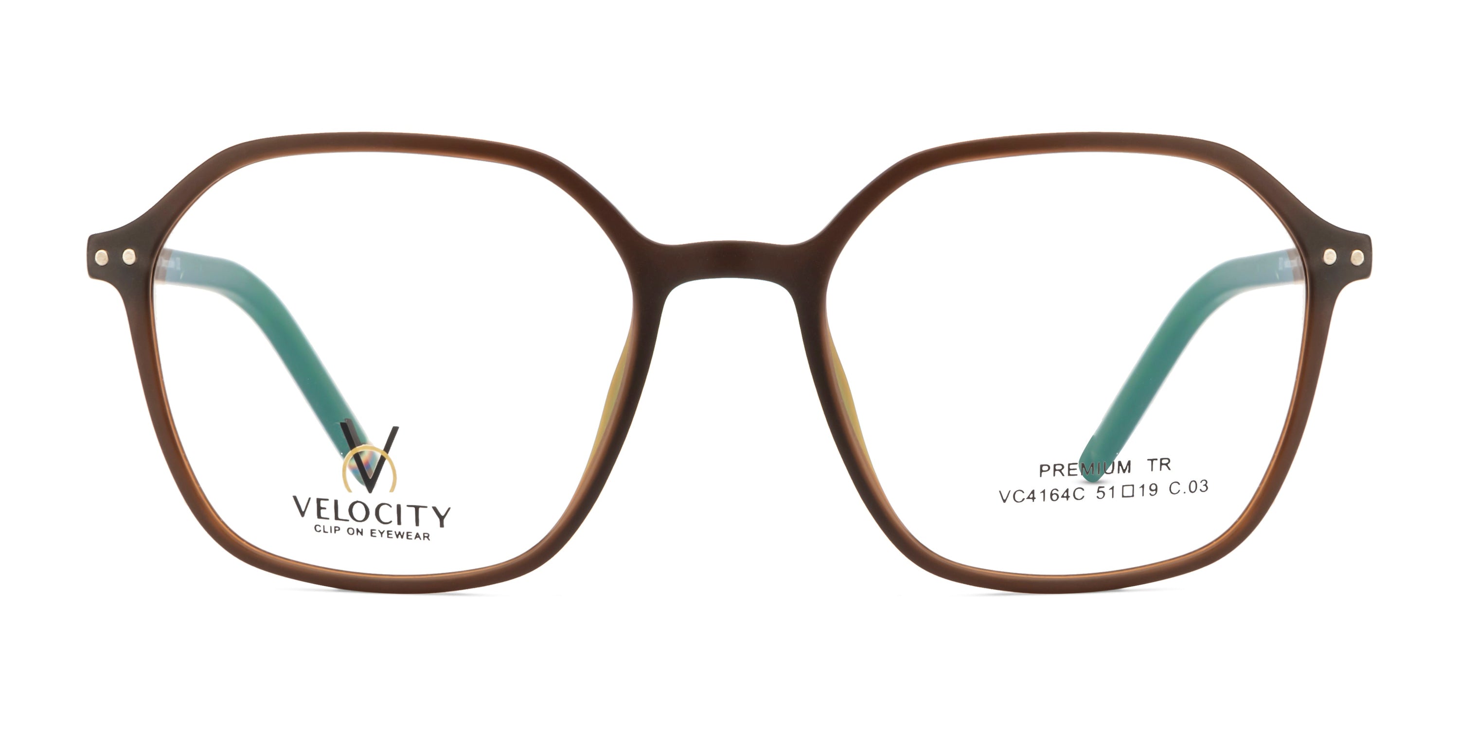 Velocity Magnetic Clip-On Sunglasses with Polarized Lens