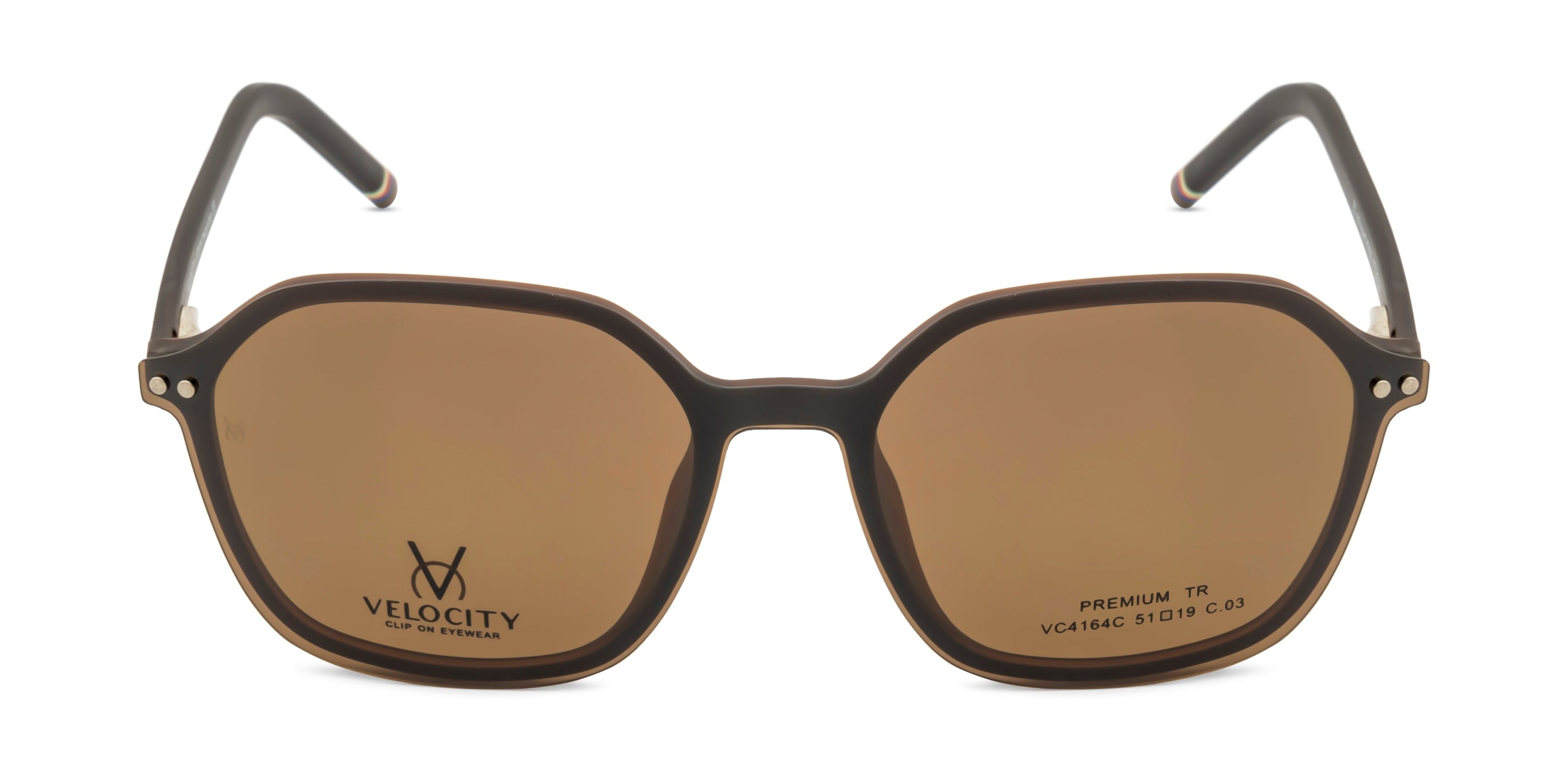 Velocity Magnetic Clip-On Sunglasses with Polarized Lens