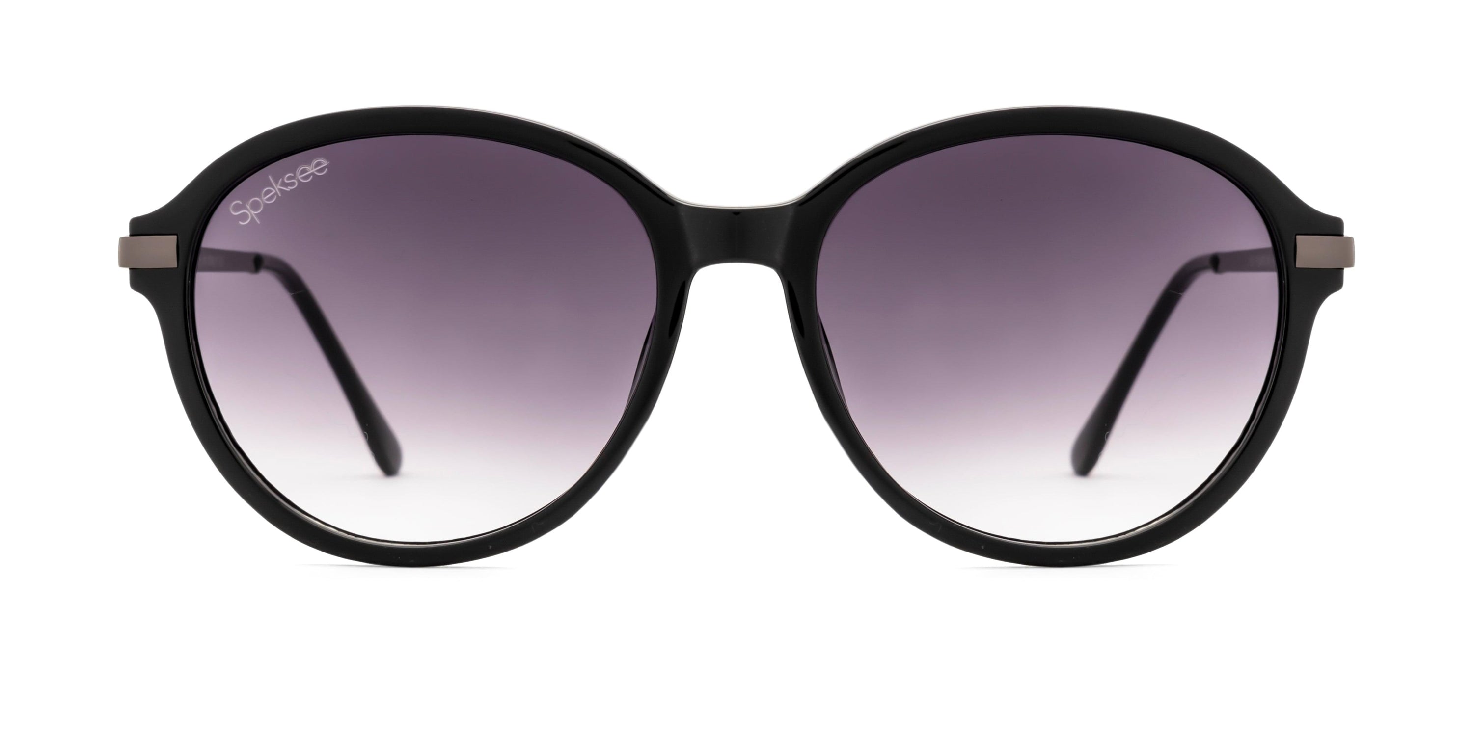 Speksee Full Rim Retro Round  Sunglass