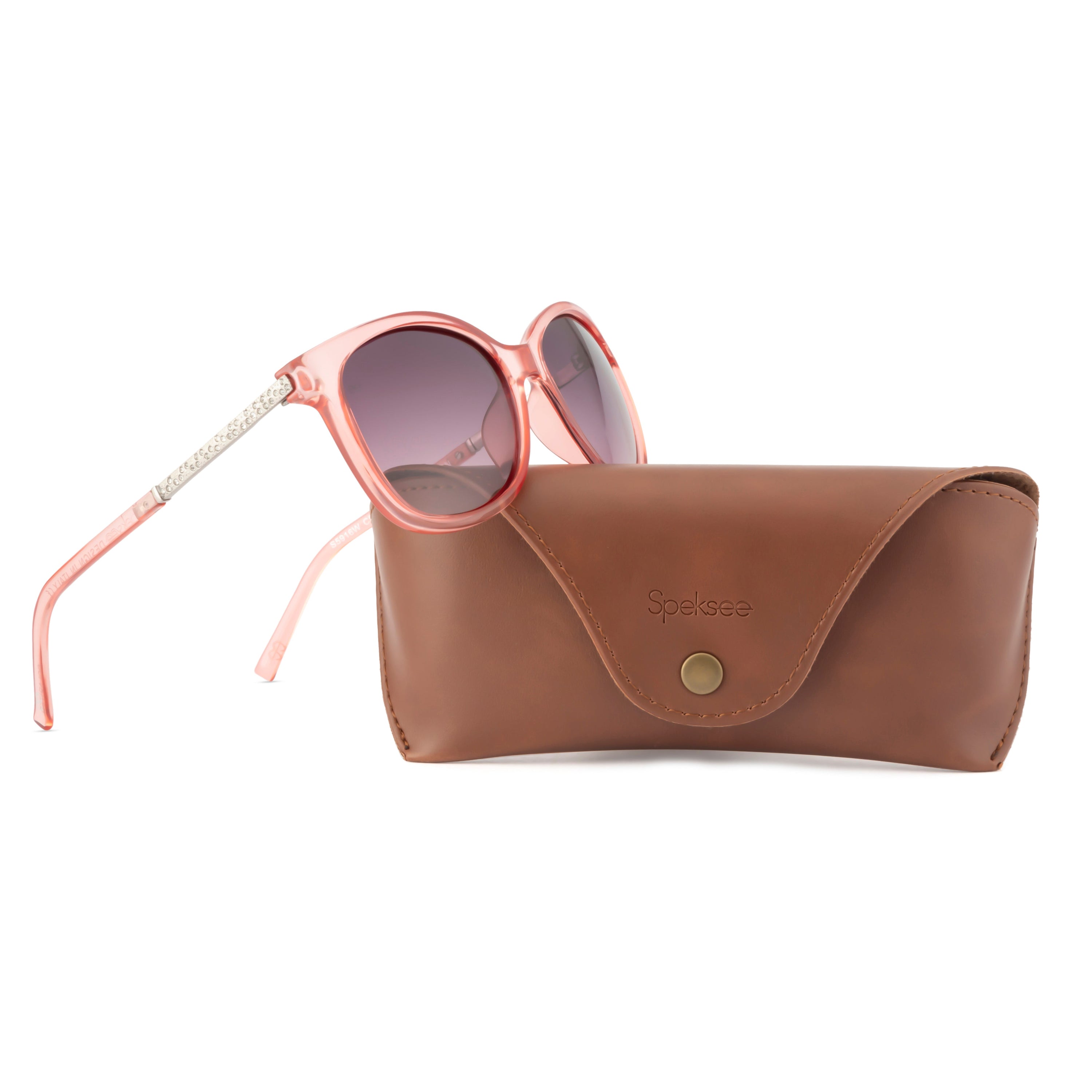 Speksee Full Rim Retro Polarized Sunglass for Women