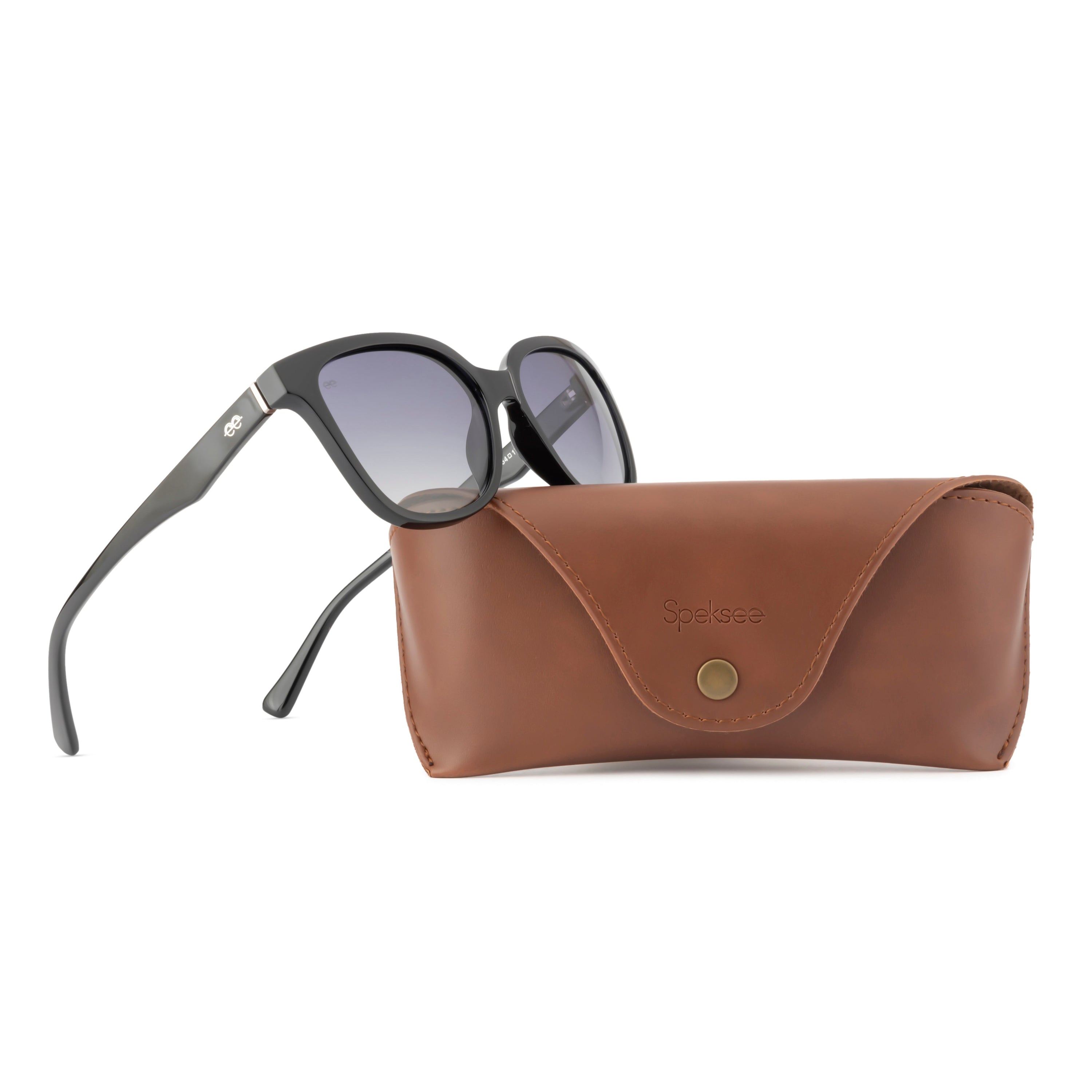 Speksee Full Rim Retro Polarized Sunglass for Women