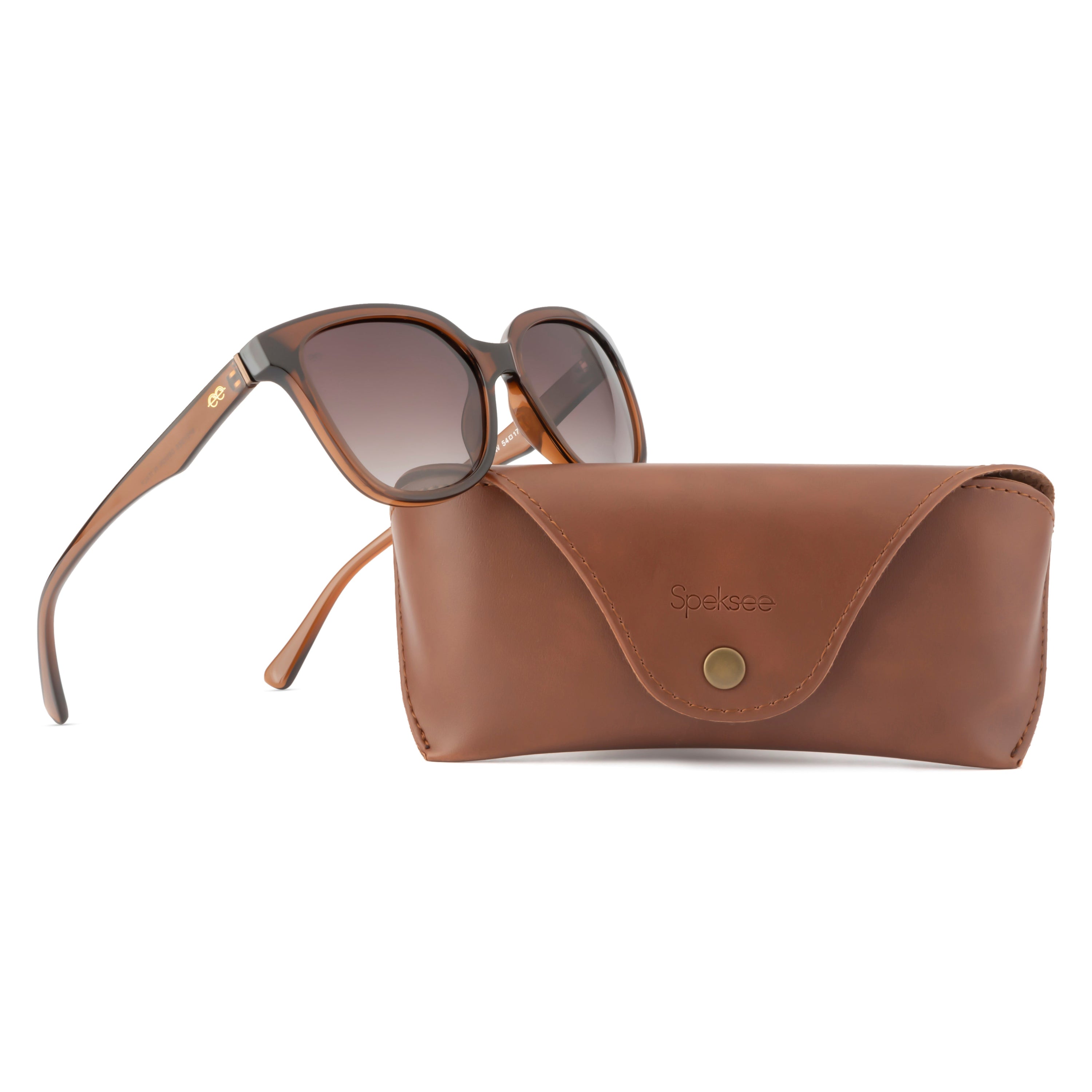 Speksee Full Rim Retro Polarized Sunglass for Women