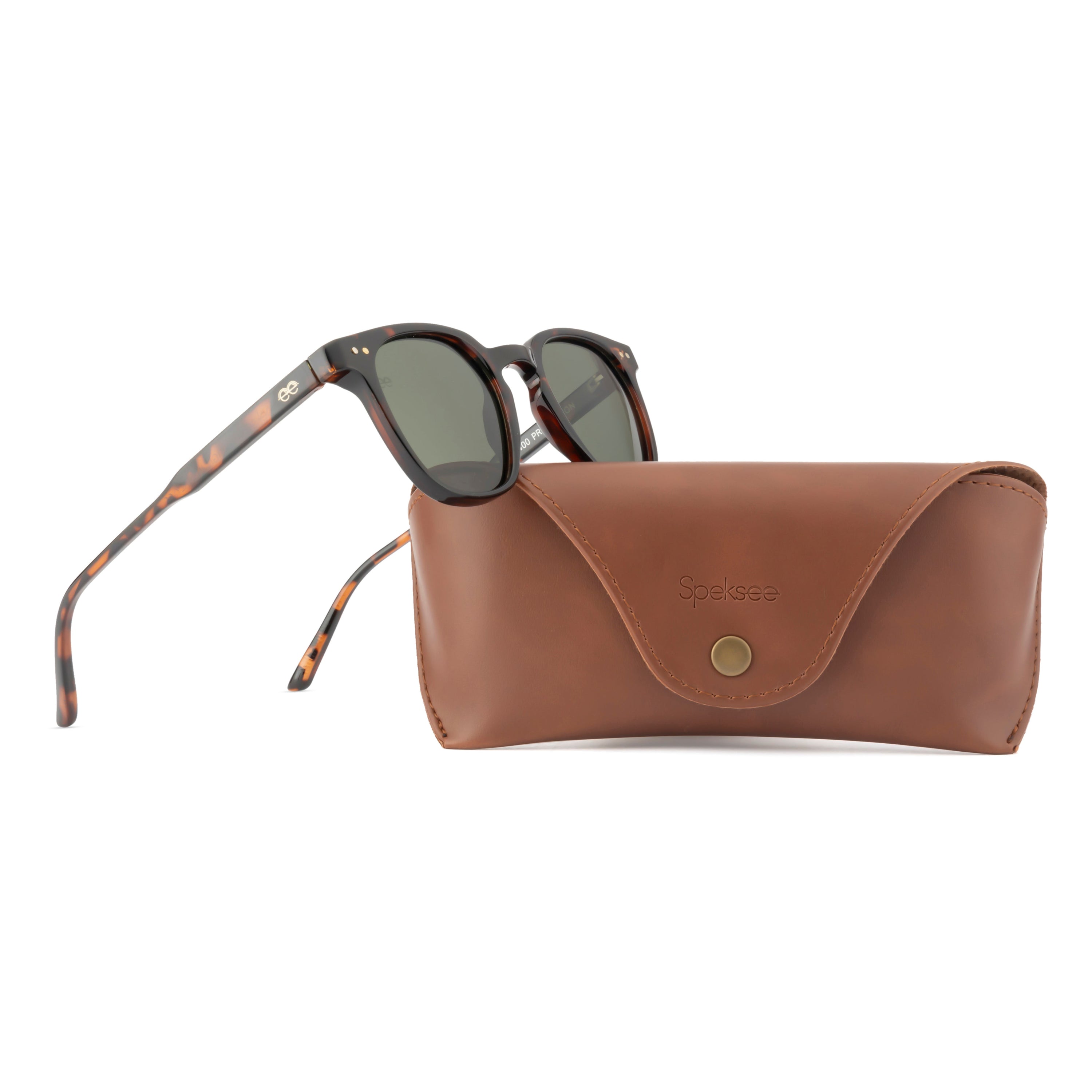 Speksee Full Rim Retro Polarized Sunglass for Men