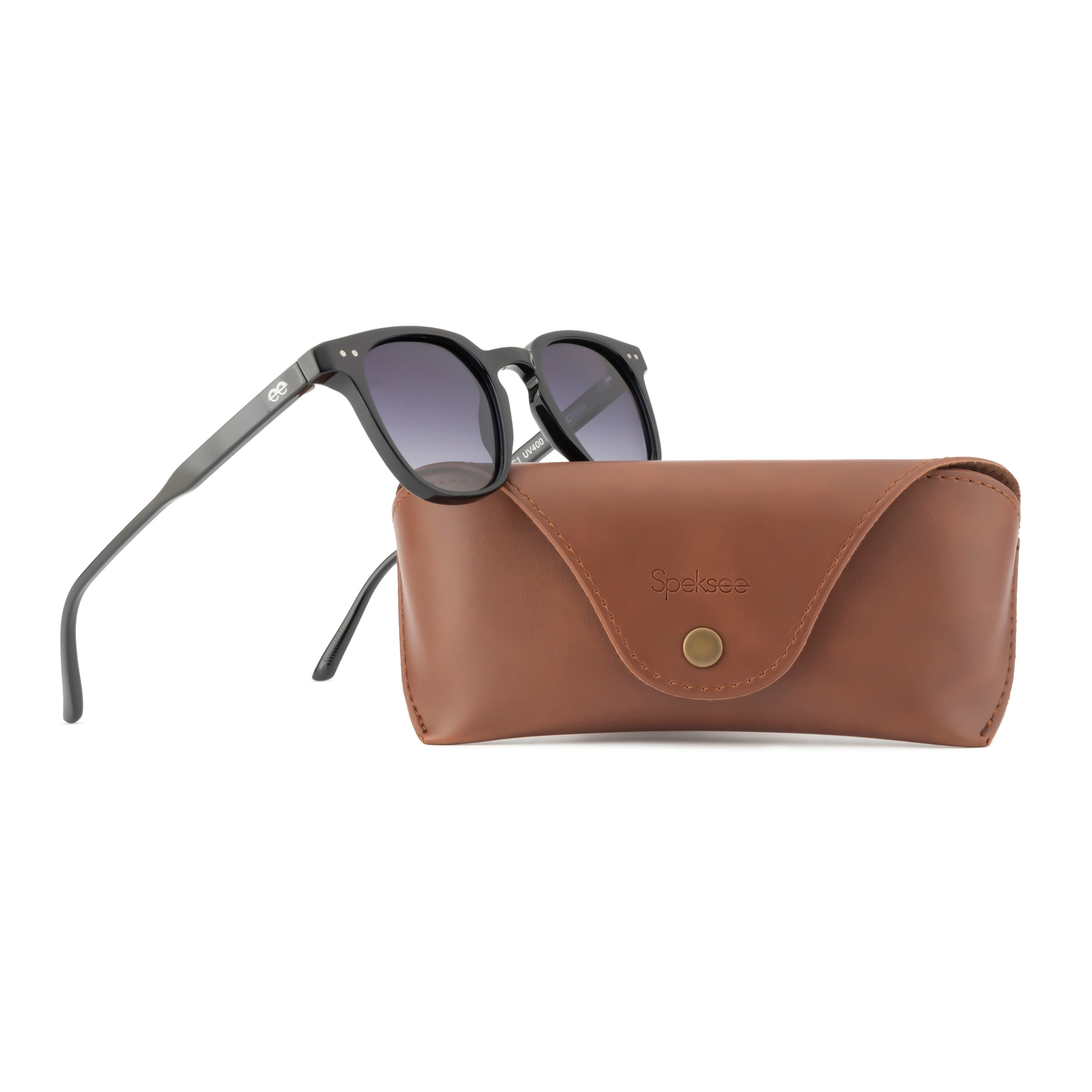 Speksee Full Rim Retro Polarized Sunglass for Men