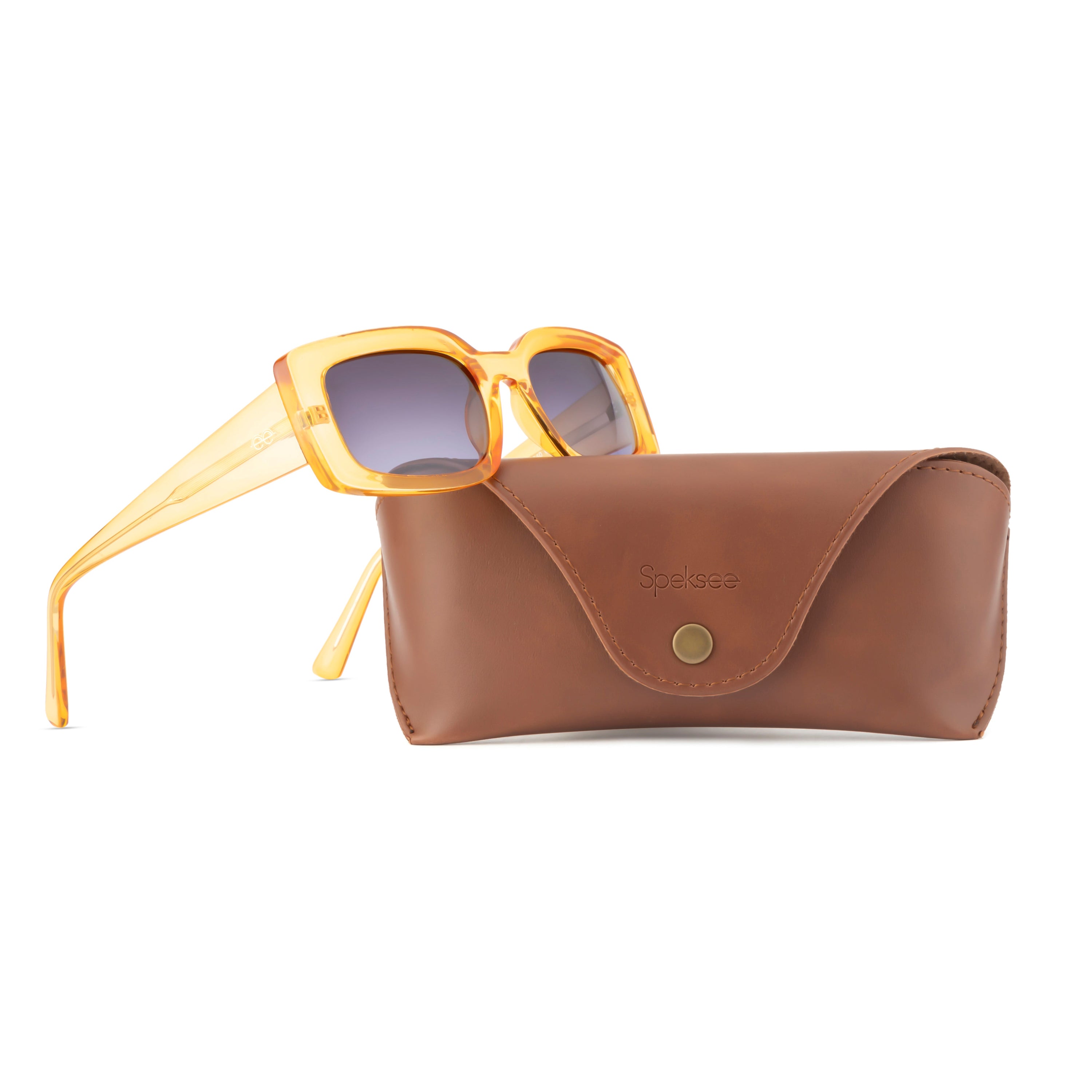 Speksee Full Rim Retro Polarized Sunglass for Women