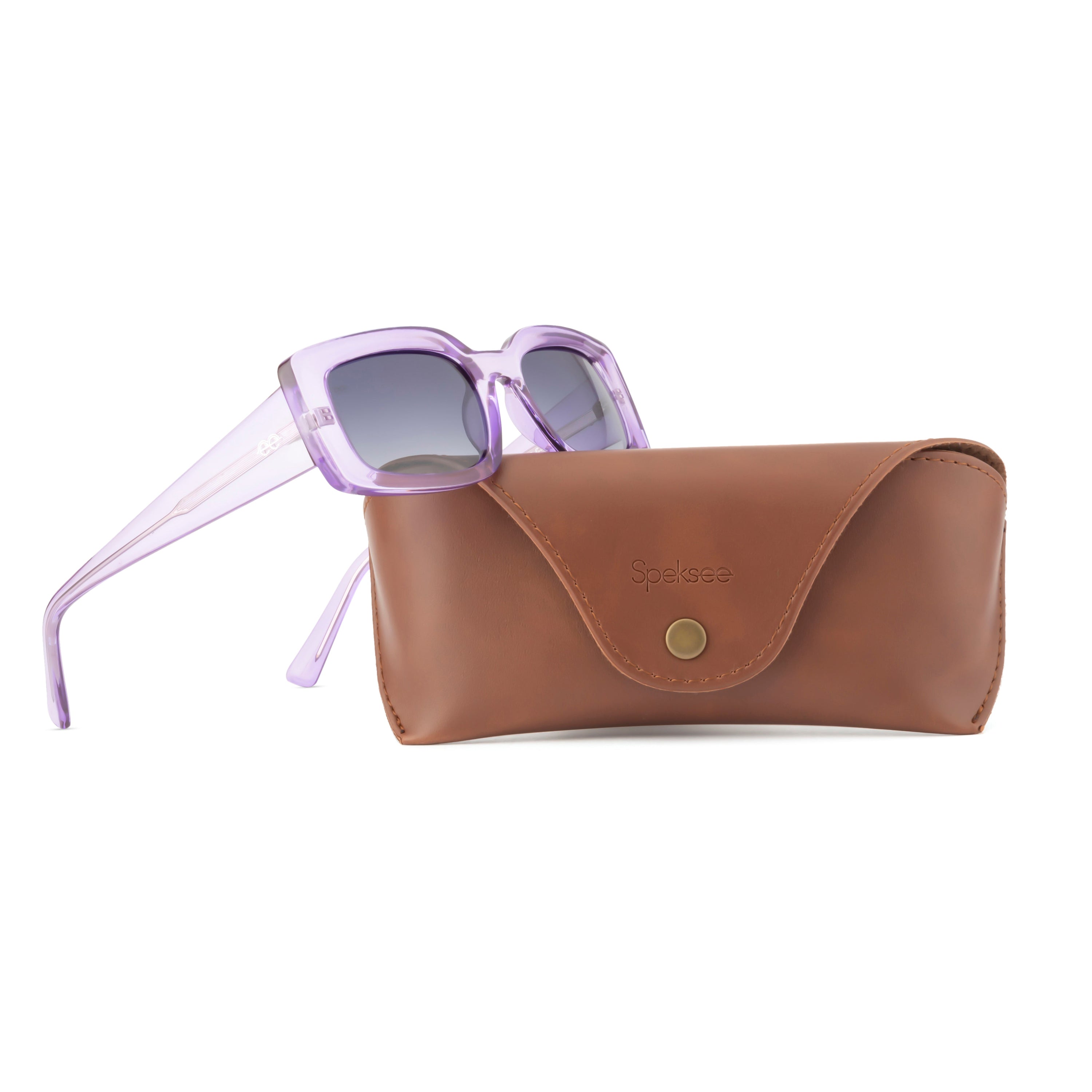 Speksee Full Rim Retro Polarized Sunglass for Women