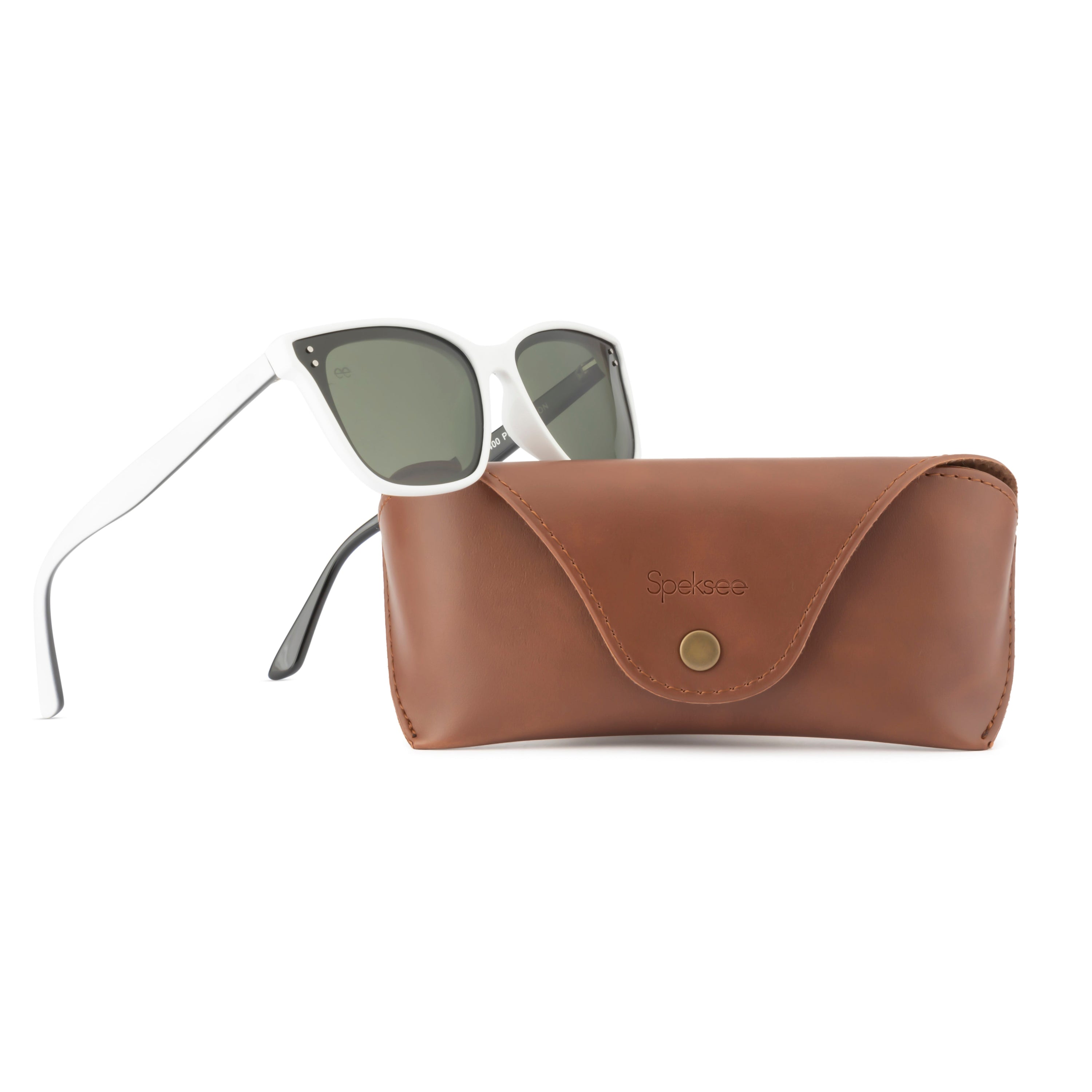 Speksee Full Rim Retro Polarized Sunglass for Women