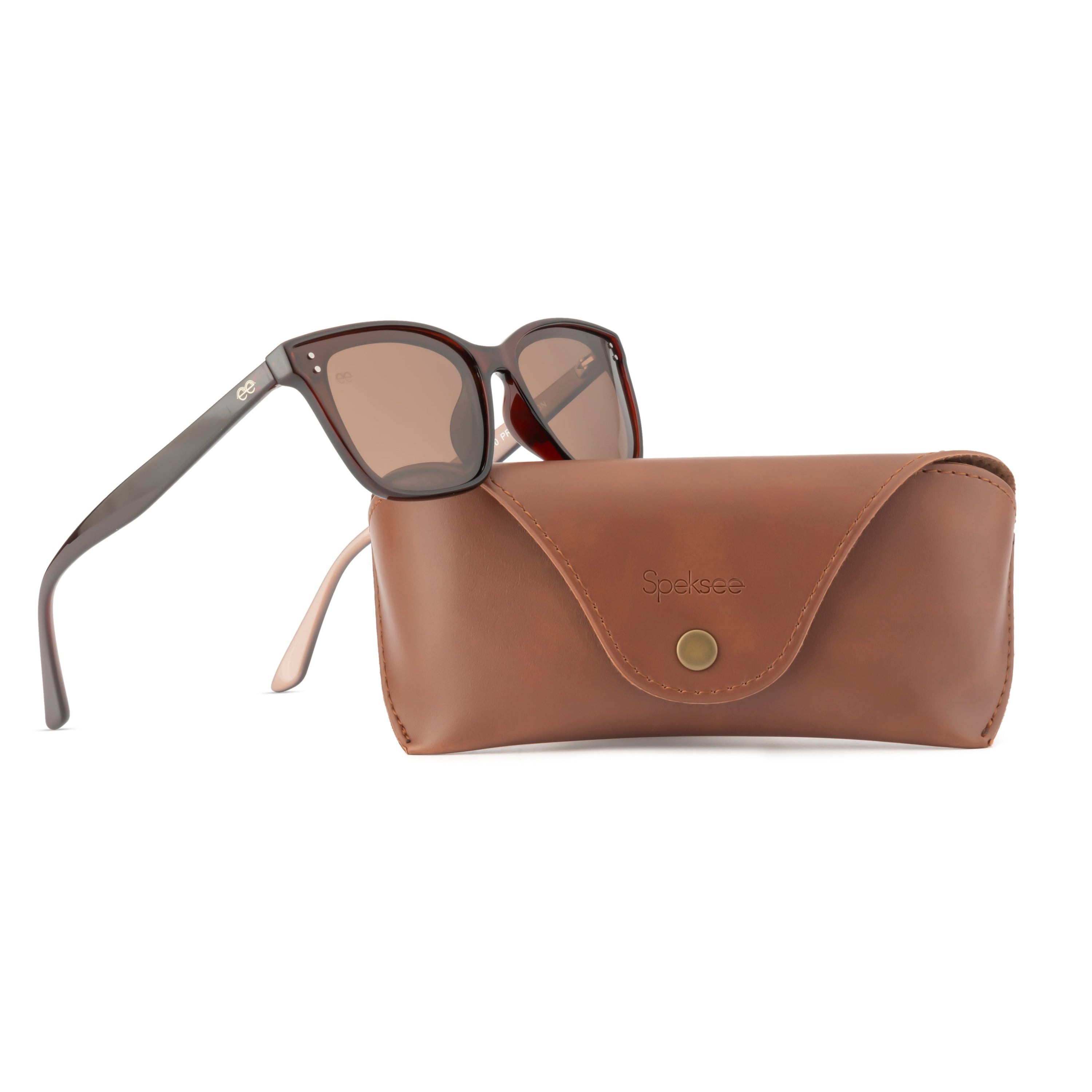 Speksee Full Rim Retro Polarized Sunglass for Women
