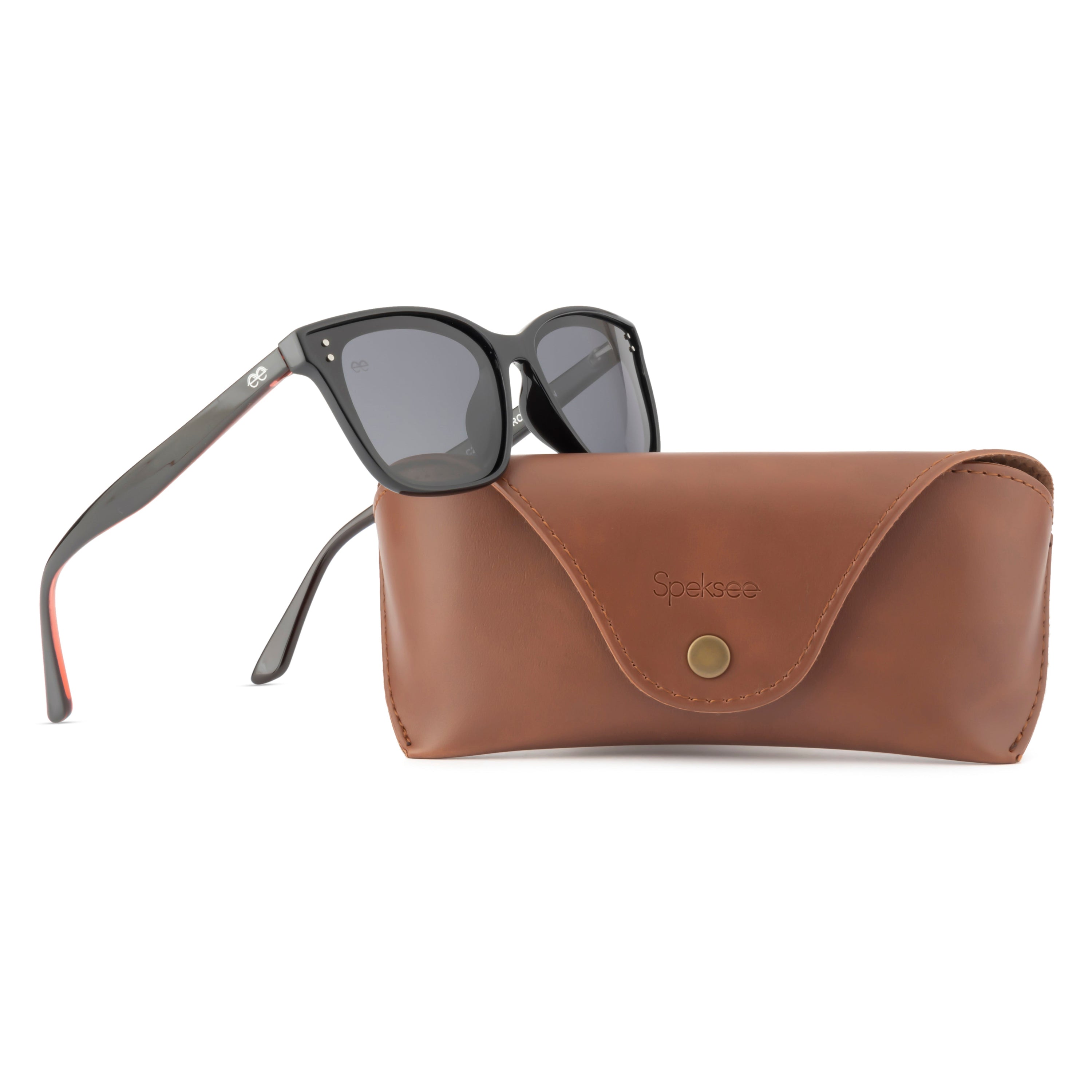 Speksee Full Rim Retro Polarized Sunglass for Women