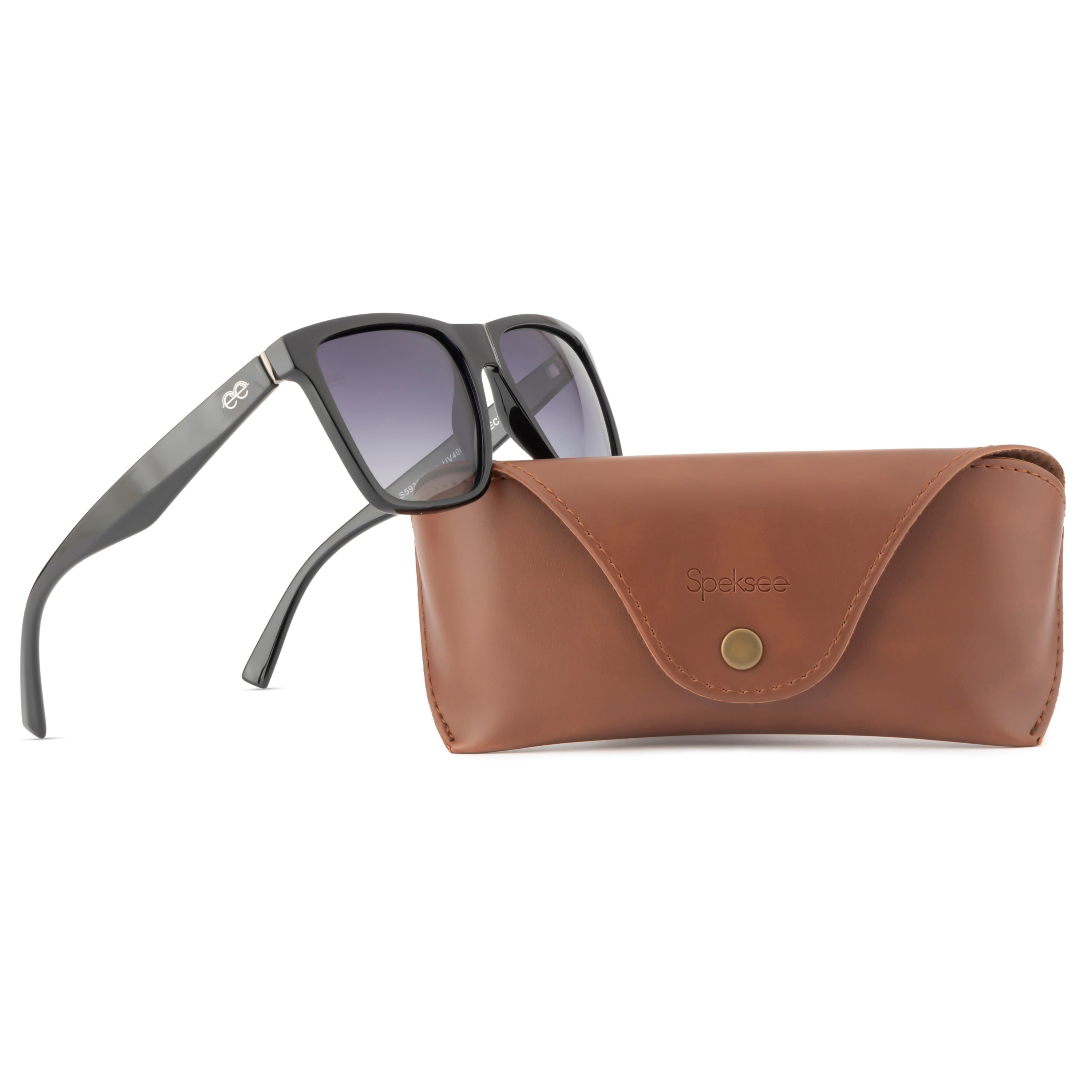 Speksee Full Rim Retro Polarized Sunglass for Men