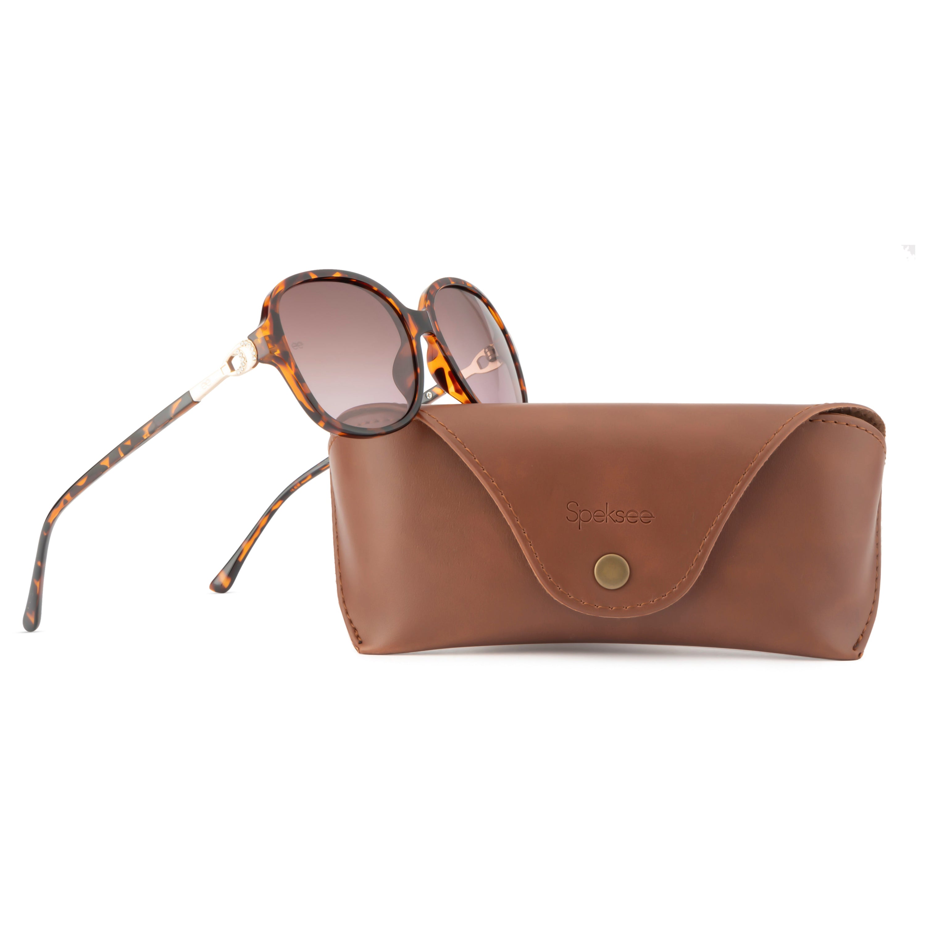 Speksee Full Rim Retro Polarized Sunglass for Women