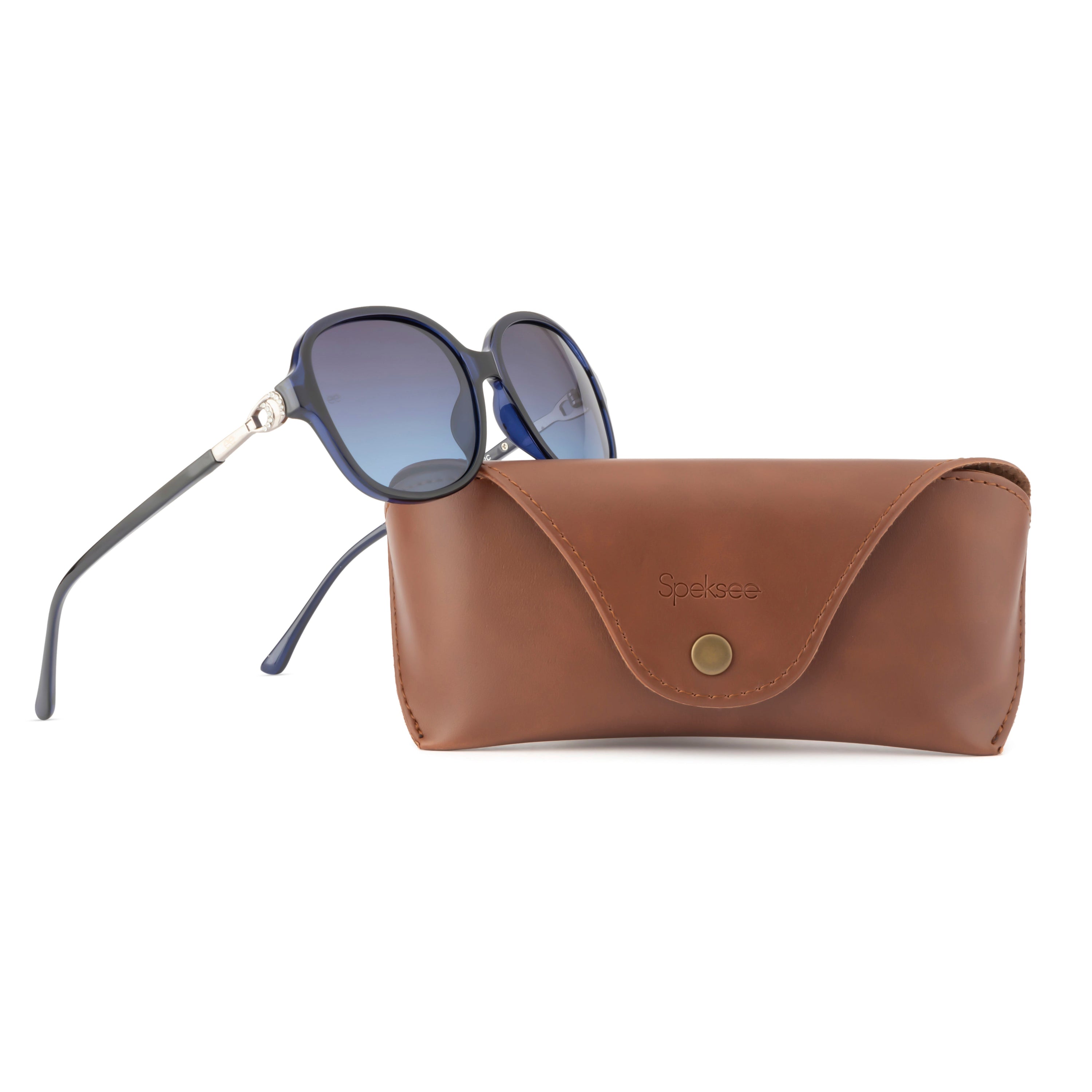 Speksee Full Rim Retro Polarized Sunglass for Women