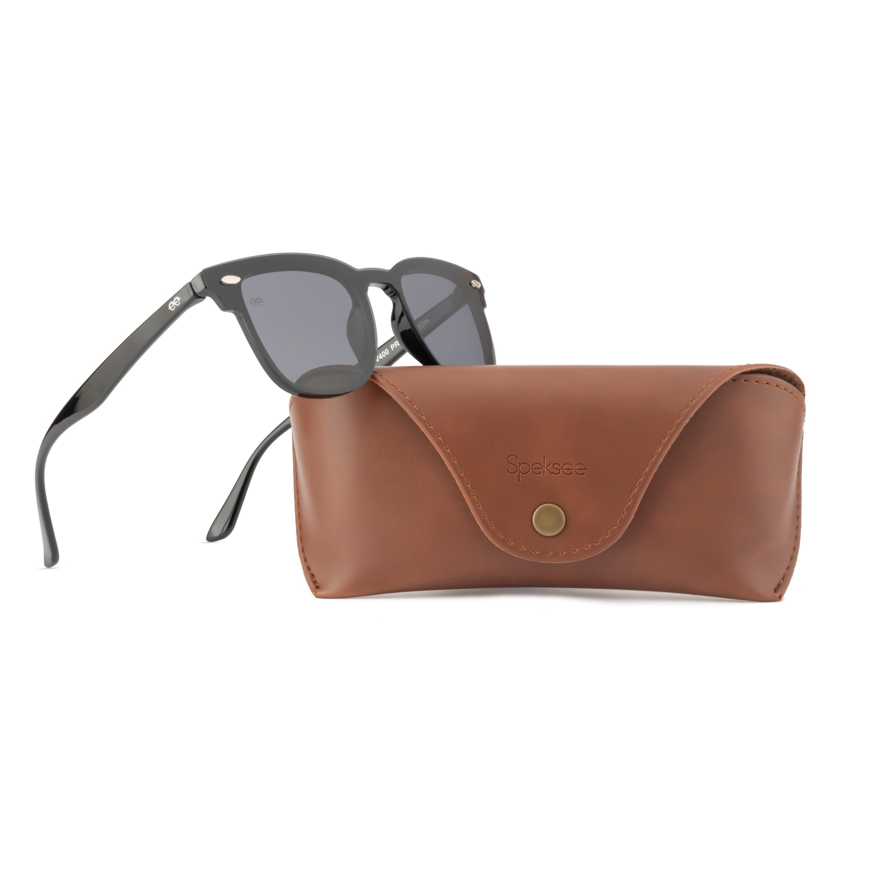 Speksee Full Rim Retro Polarized Sunglass for Men