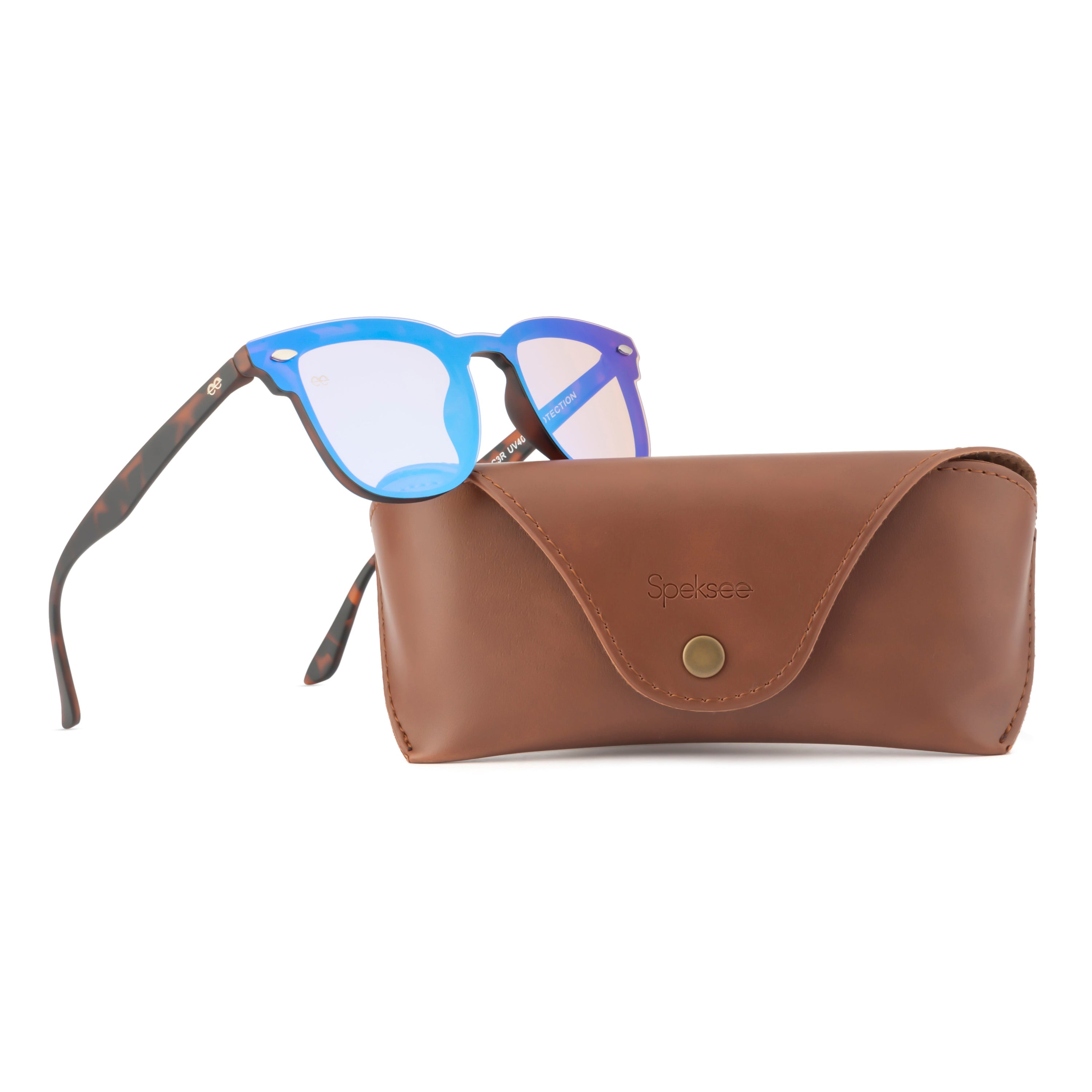 Speksee Full Rim Retro Polarized Sunglass for Men