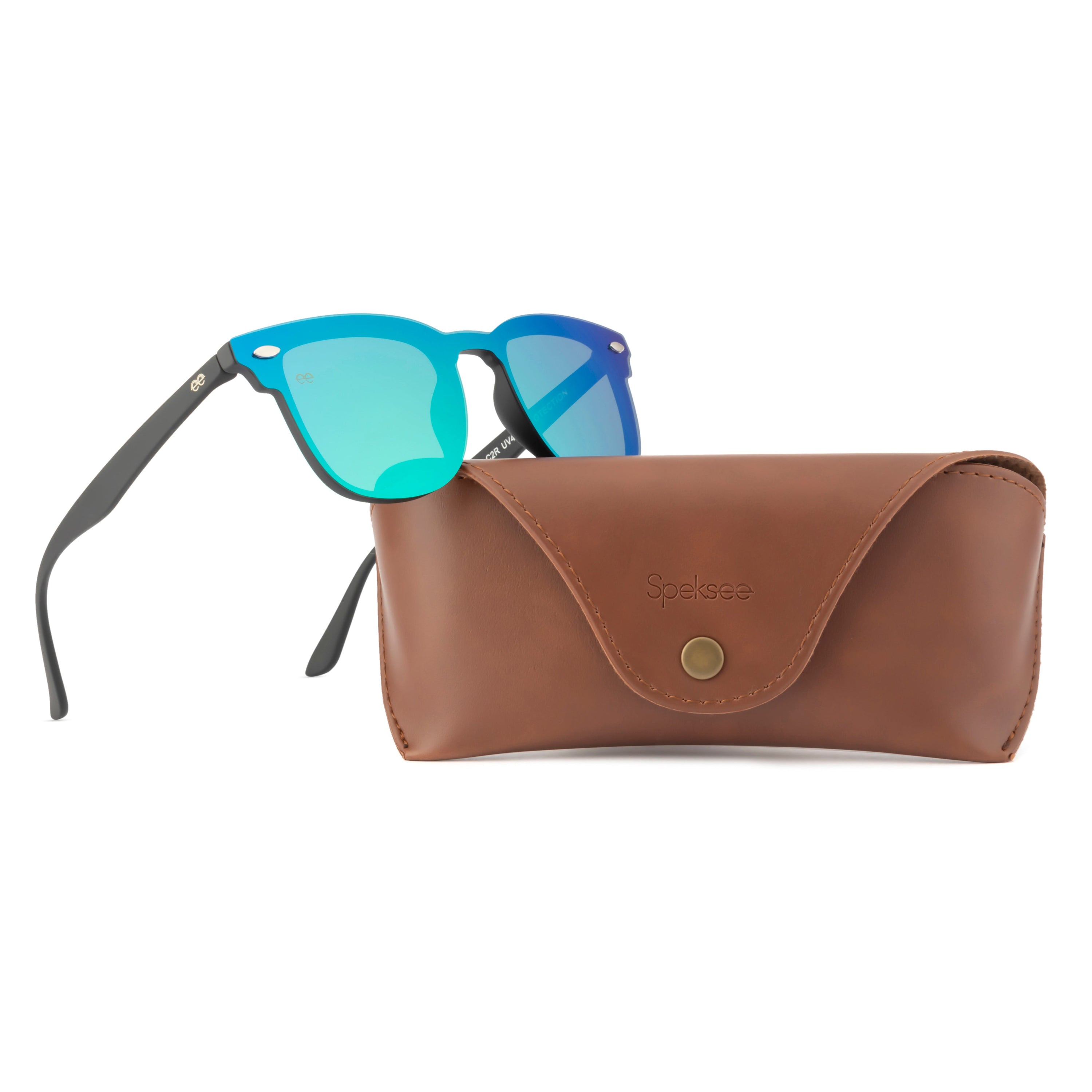 Speksee Full Rim Retro Polarized Sunglass for Men