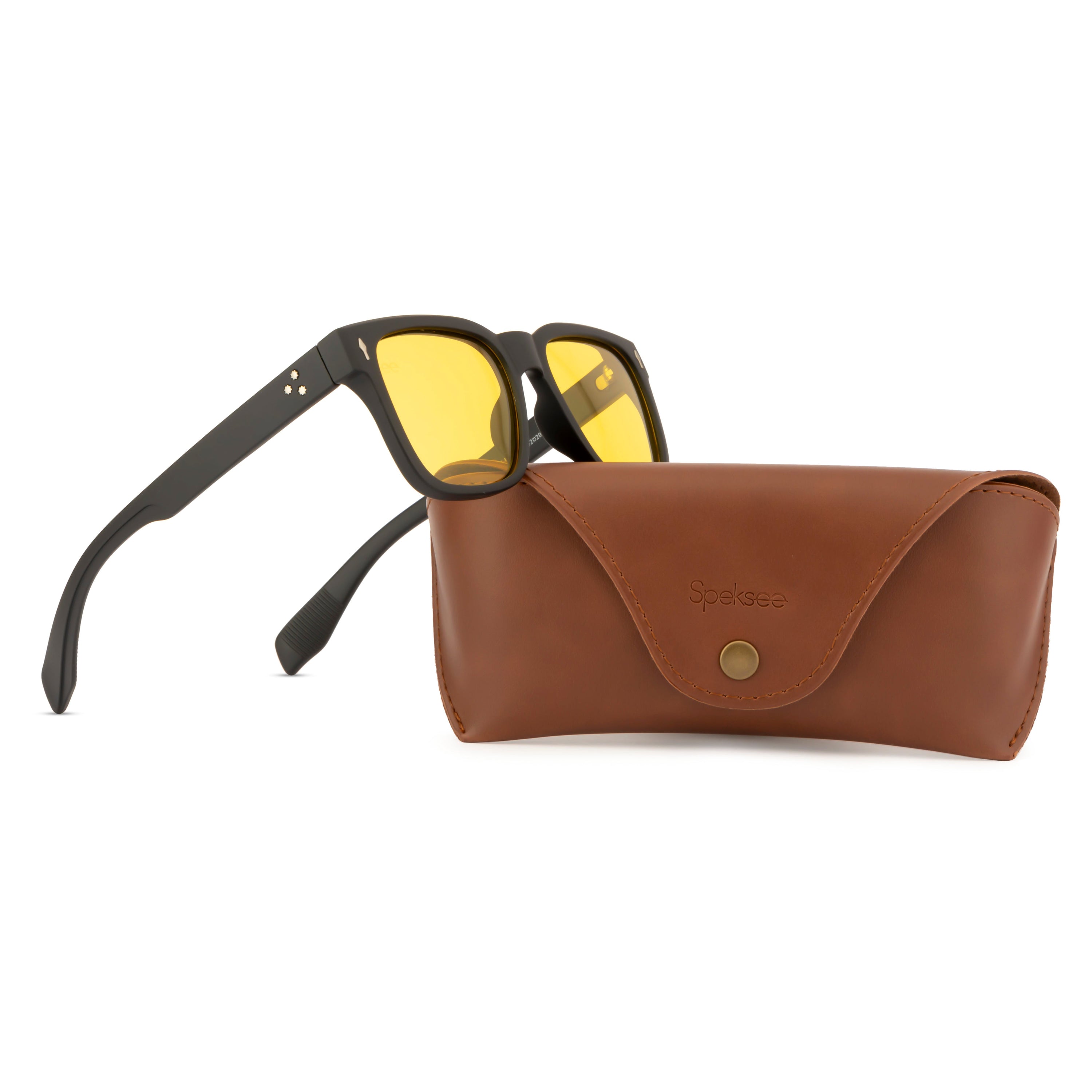 Speksee Full Rim Retro Polarized Sunglass for Men