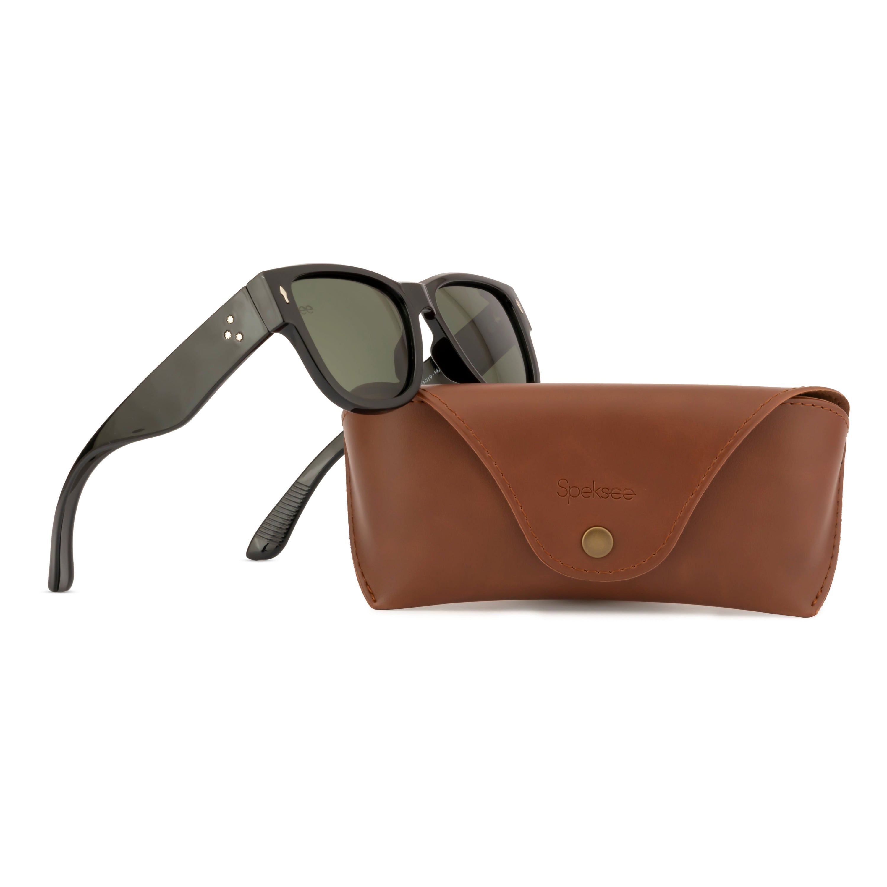 Speksee Full Rim Retro Polarized Sunglass for Men