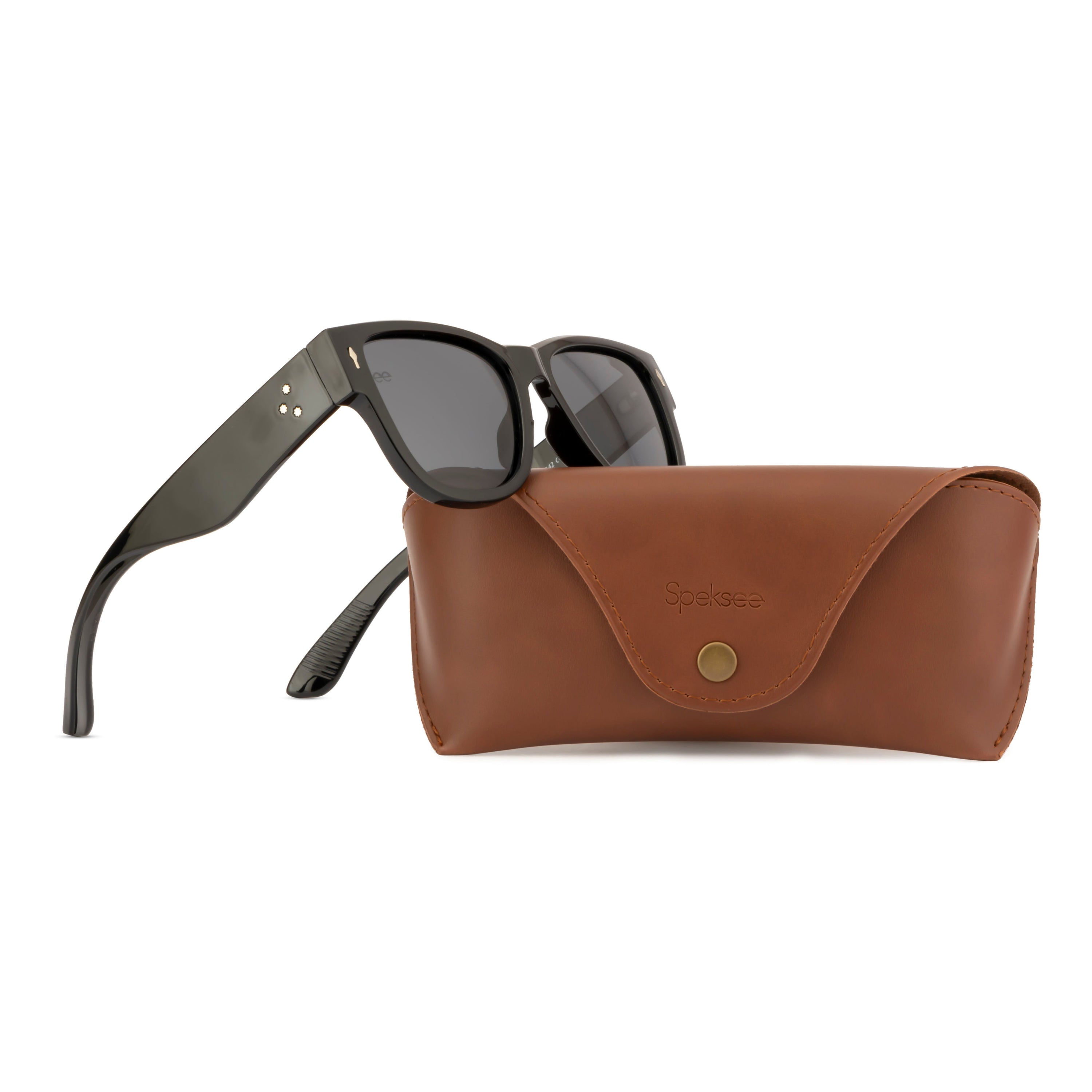 Speksee Full Rim Retro Polarized Sunglass for Men