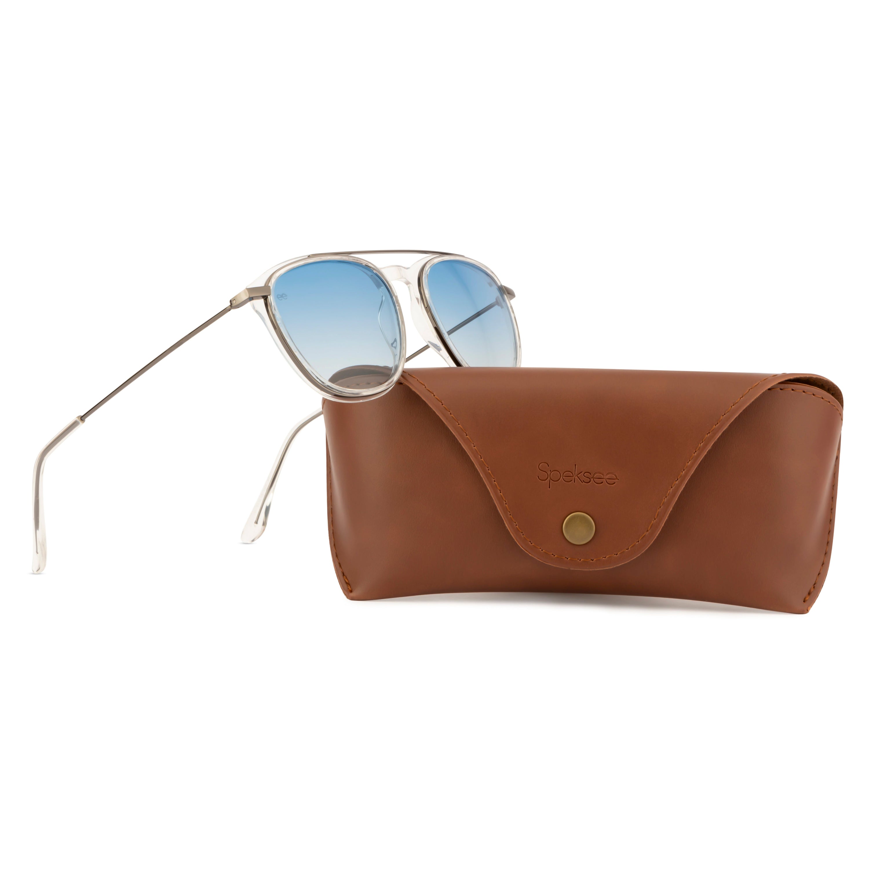 Speksee Full Rim Retro Polarized Sunglass for Men