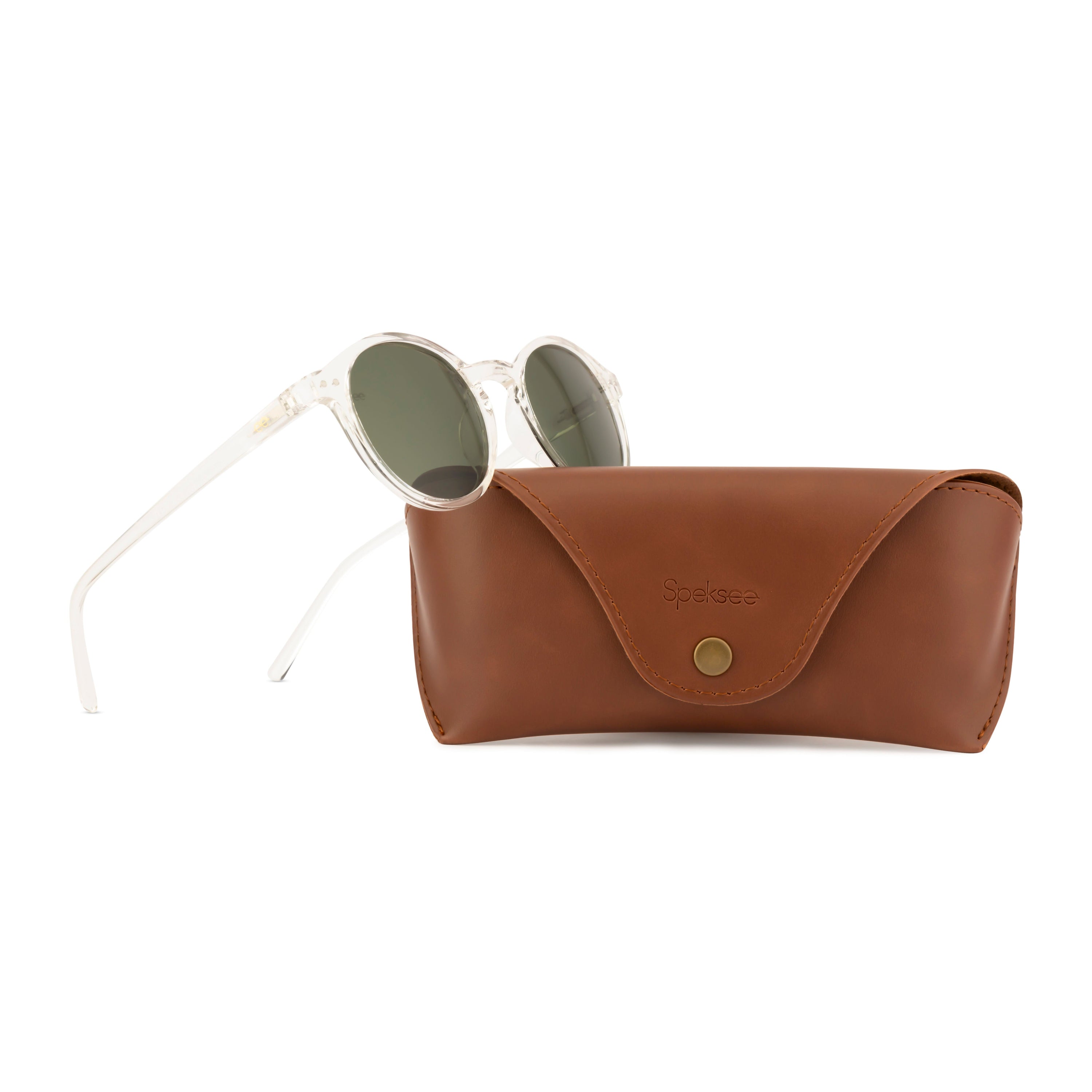 Speksee Full Rim Retro Polarized Sunglass for Men