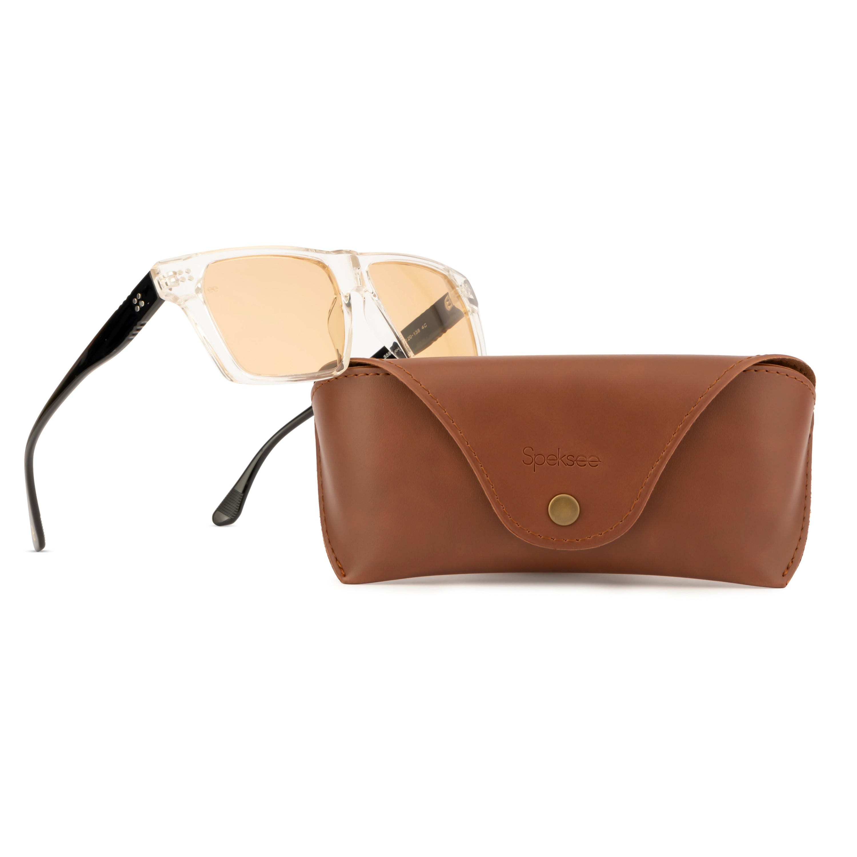 Speksee Full Rim Retro Polarized Sunglass for Men