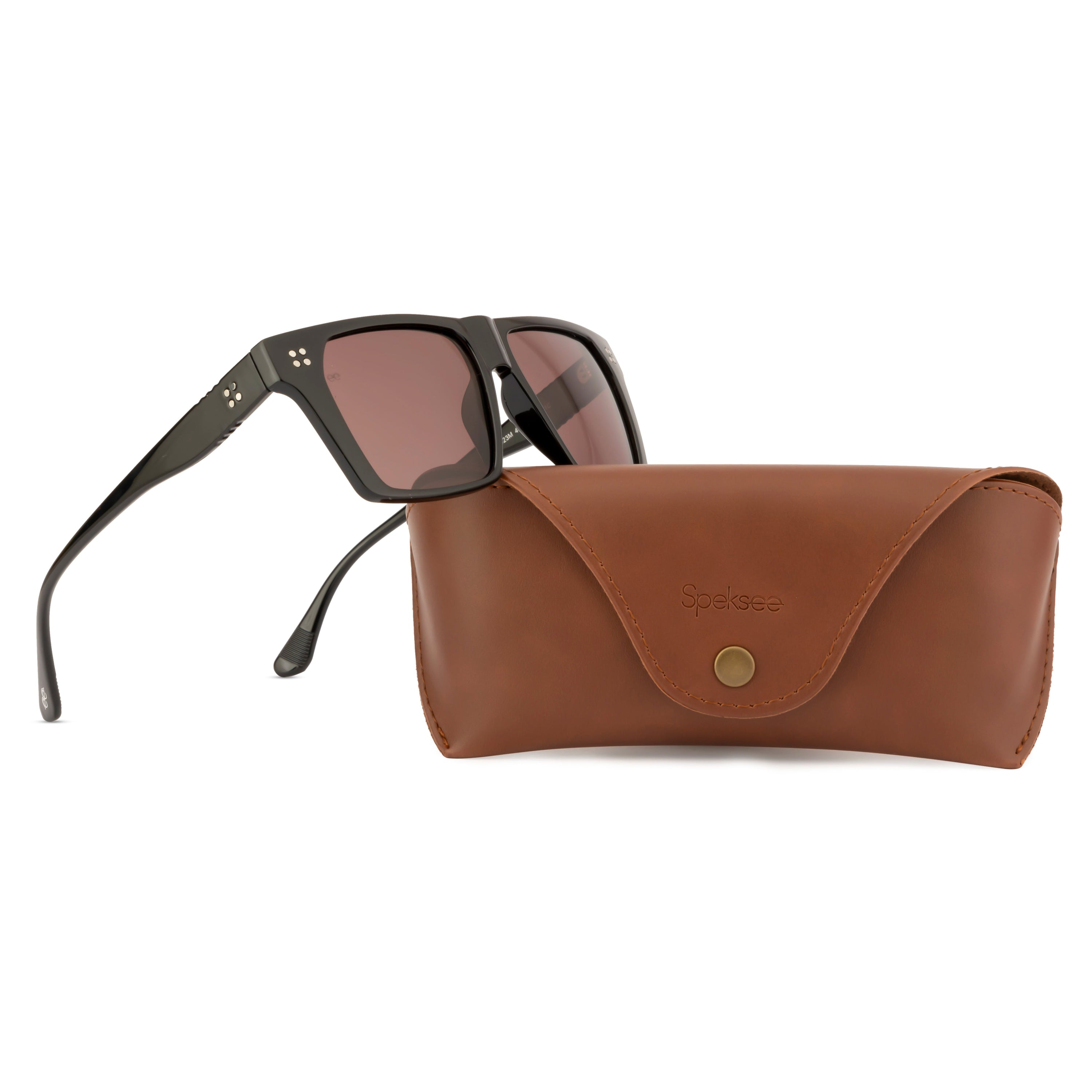 Speksee Full Rim Retro Polarized Sunglass for Men