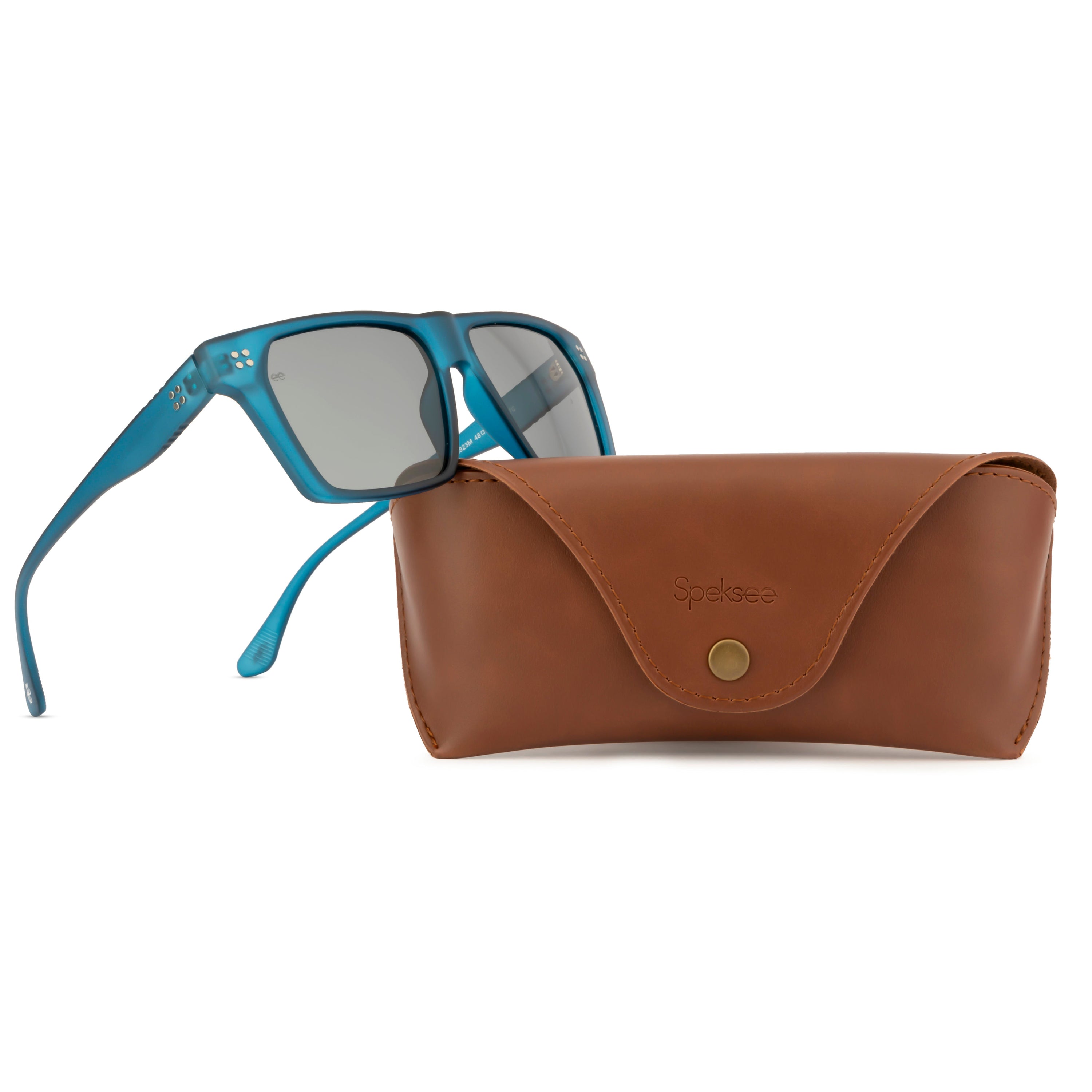 Speksee Full Rim Retro Polarized Sunglass for Men