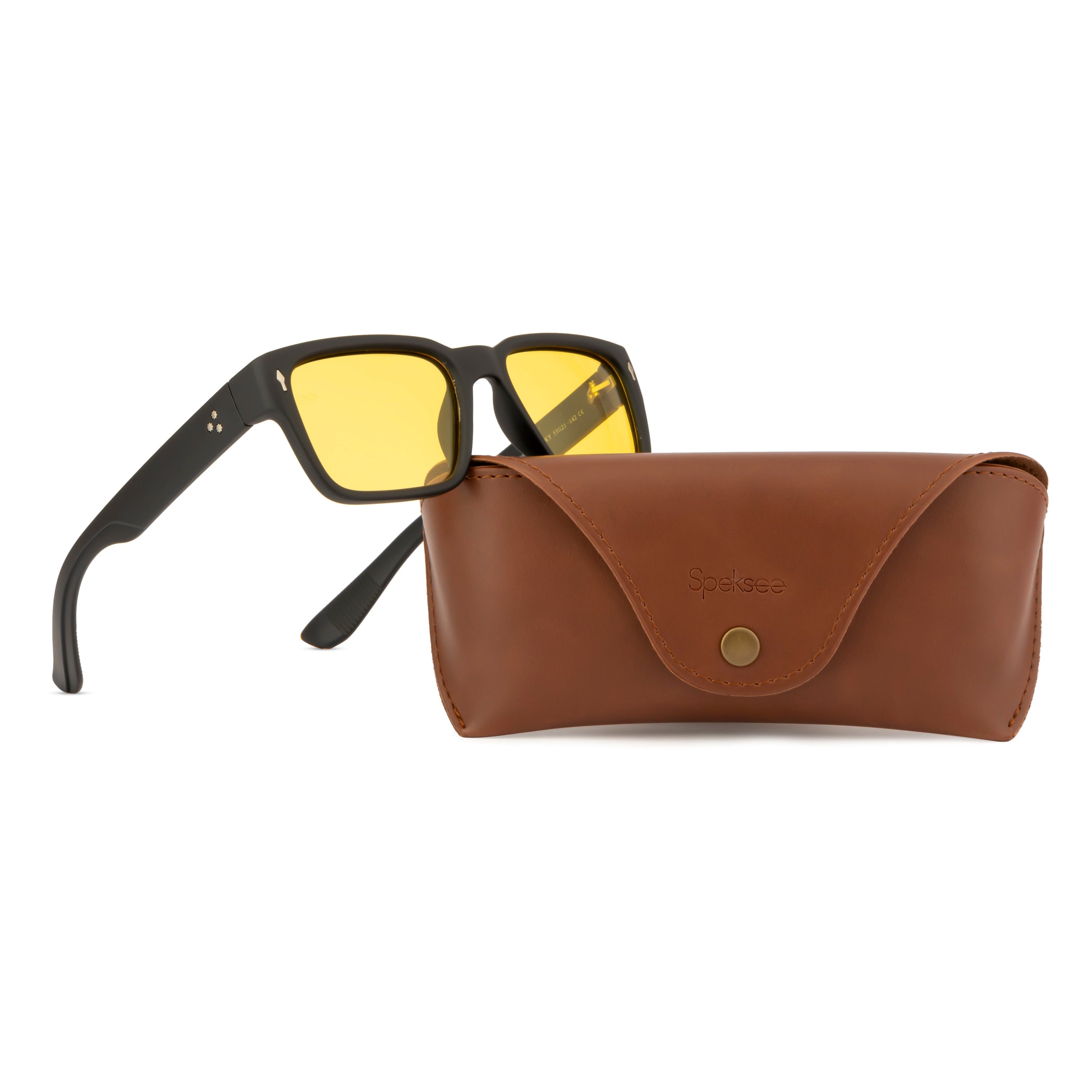 Speksee Full Rim Retro Polarized Sunglass for Men
