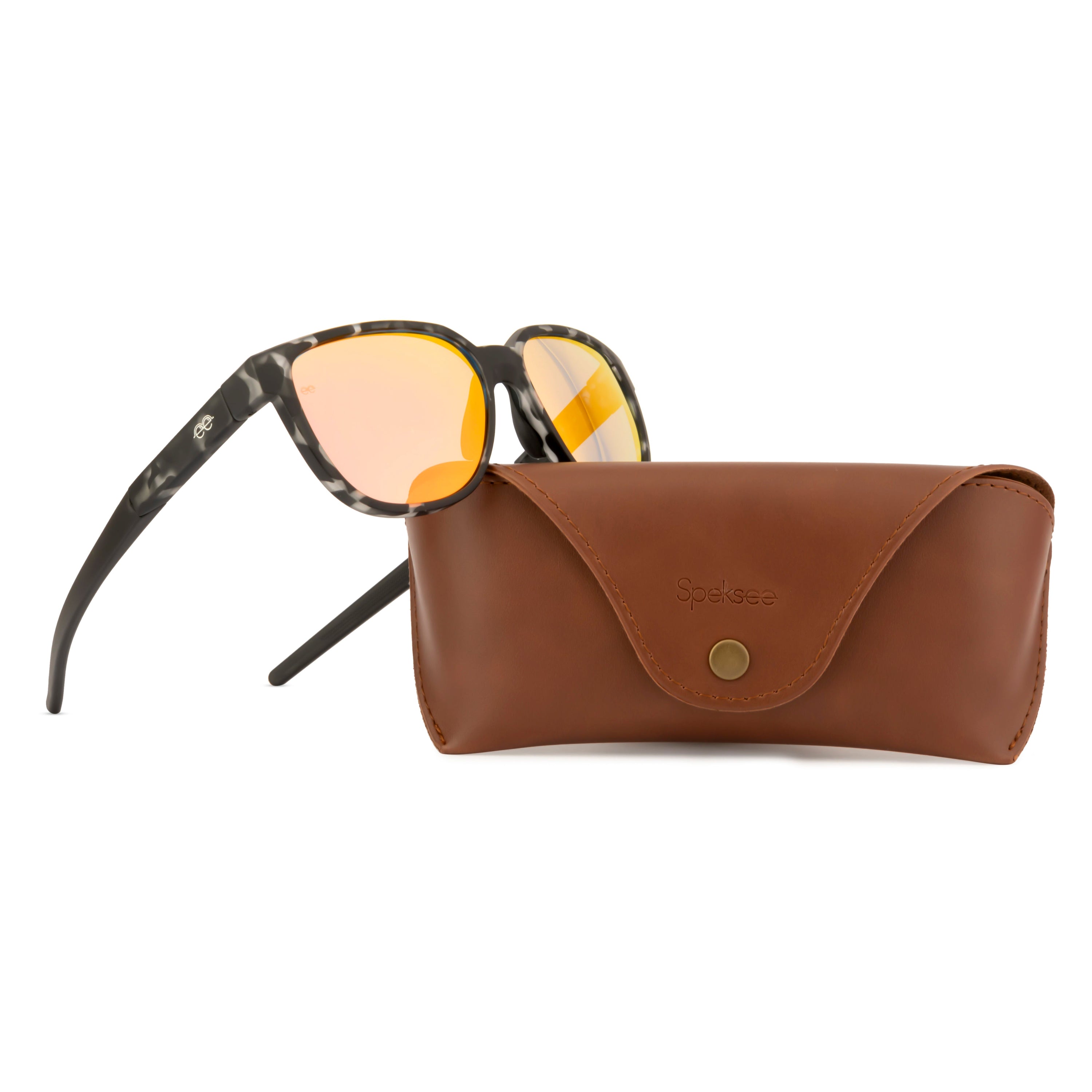 Speksee Full Rim Retro Polarized Sunglass for Men