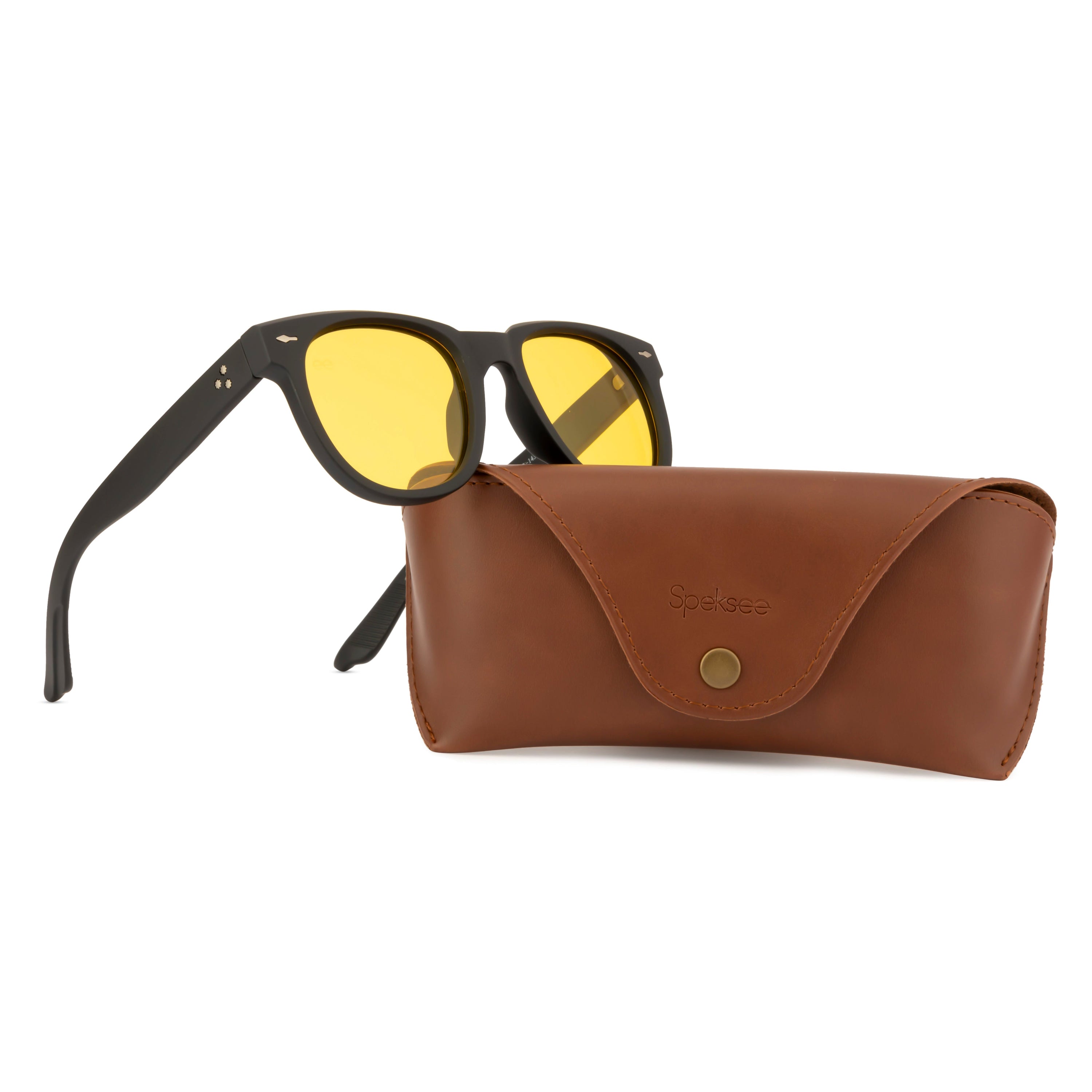 Speksee Full Rim Retro Polarized Sunglass for Men