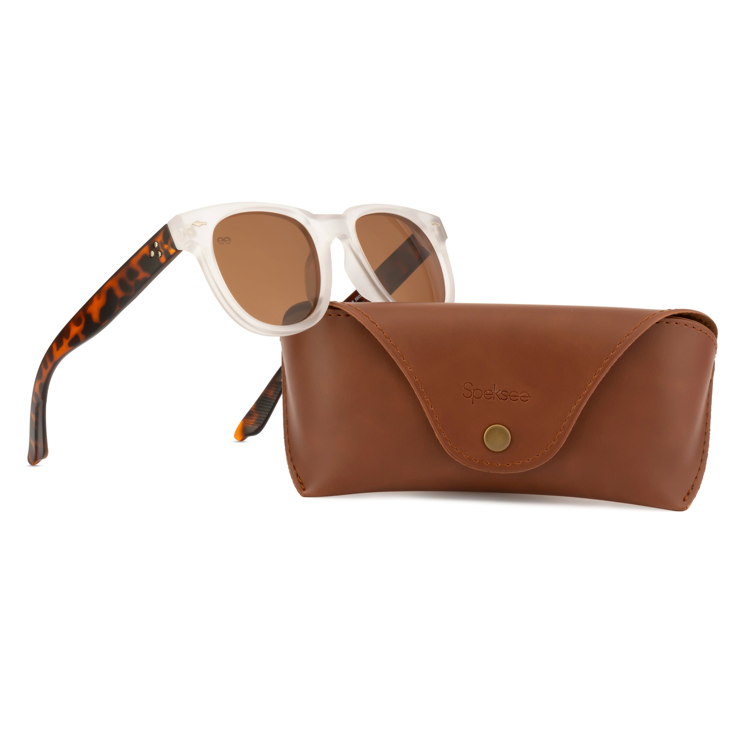Speksee Full Rim Retro Polarized Sunglass for Men