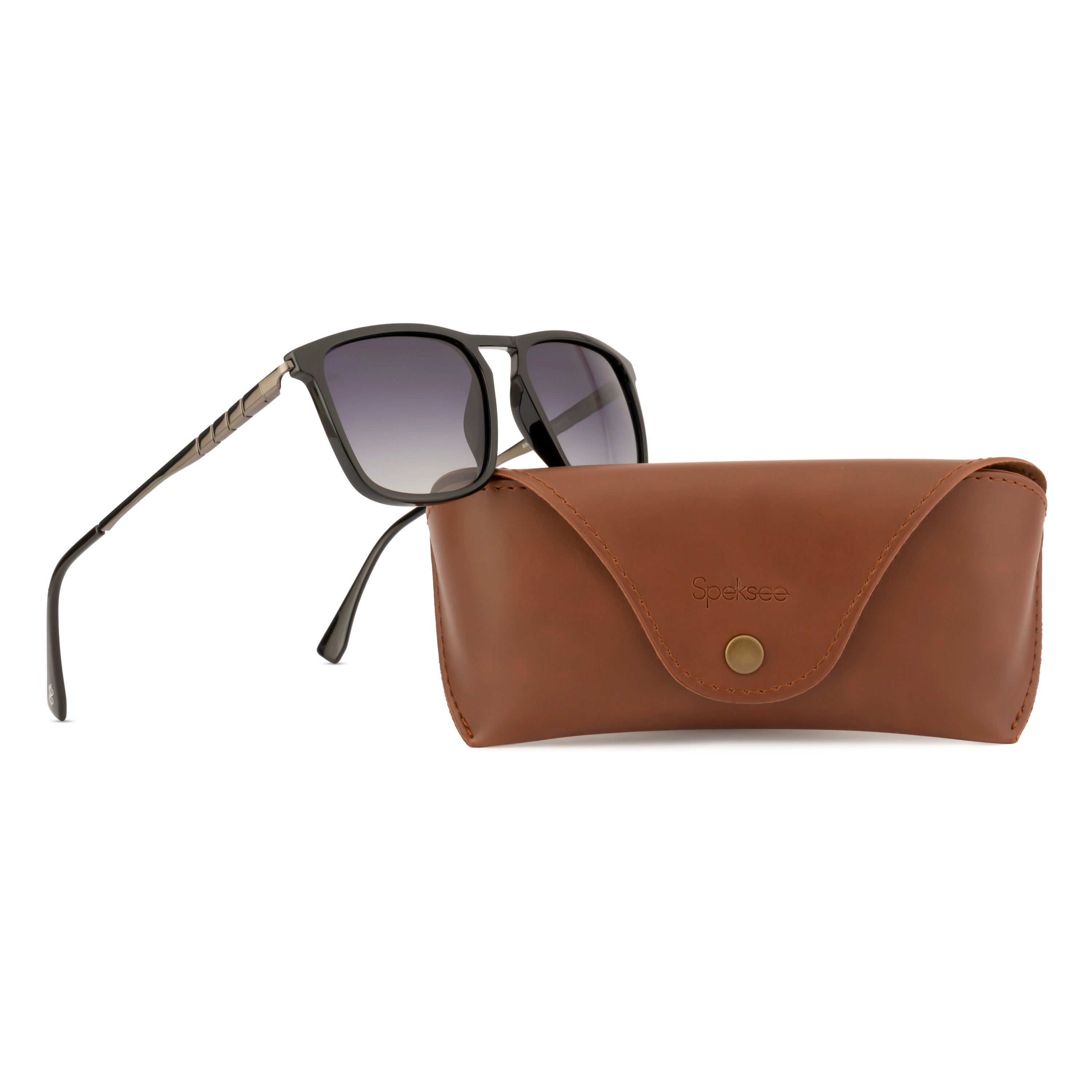 Speksee Full Rim Retro Polarized Sunglass for Men