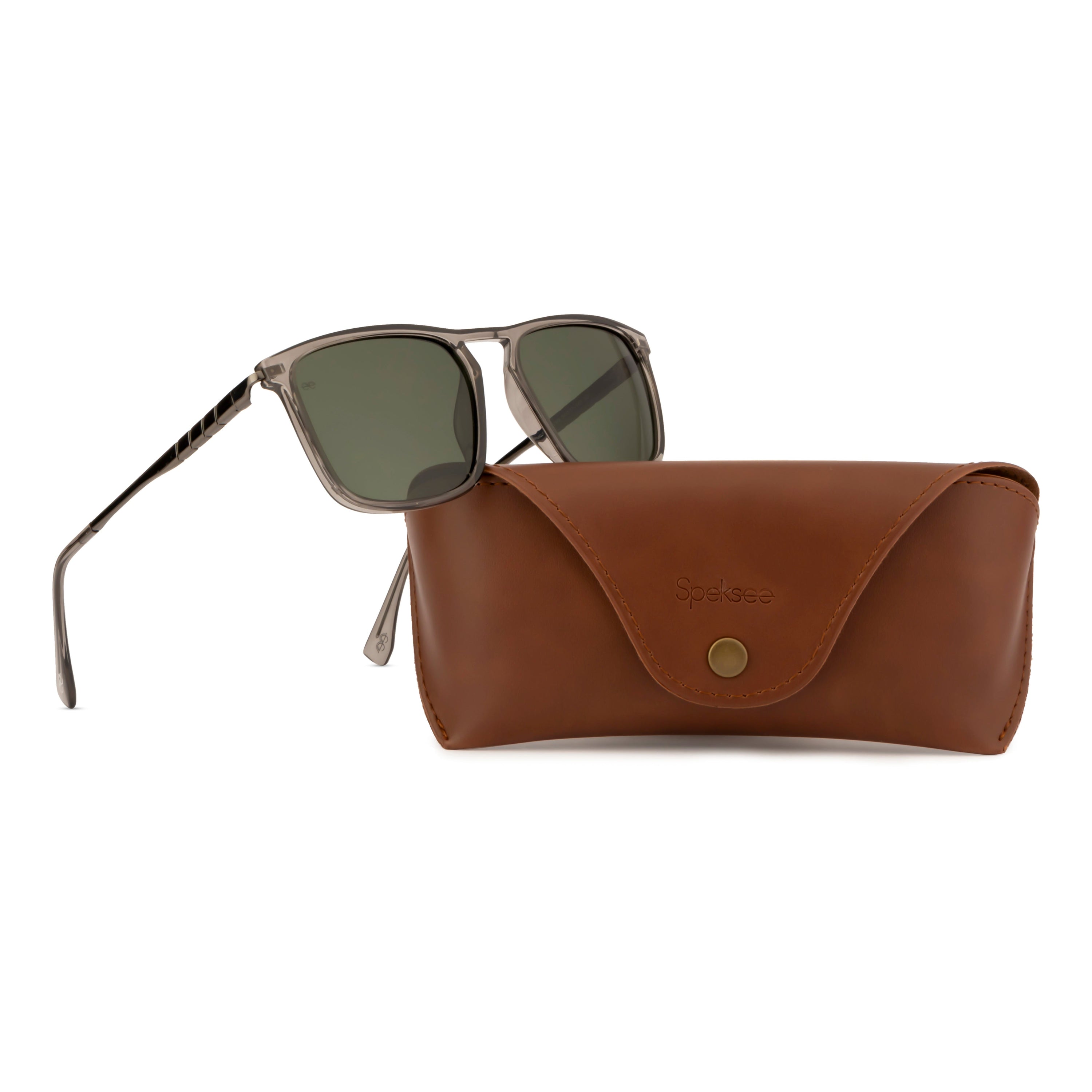 Speksee Full Rim Retro Polarized Sunglass for Men