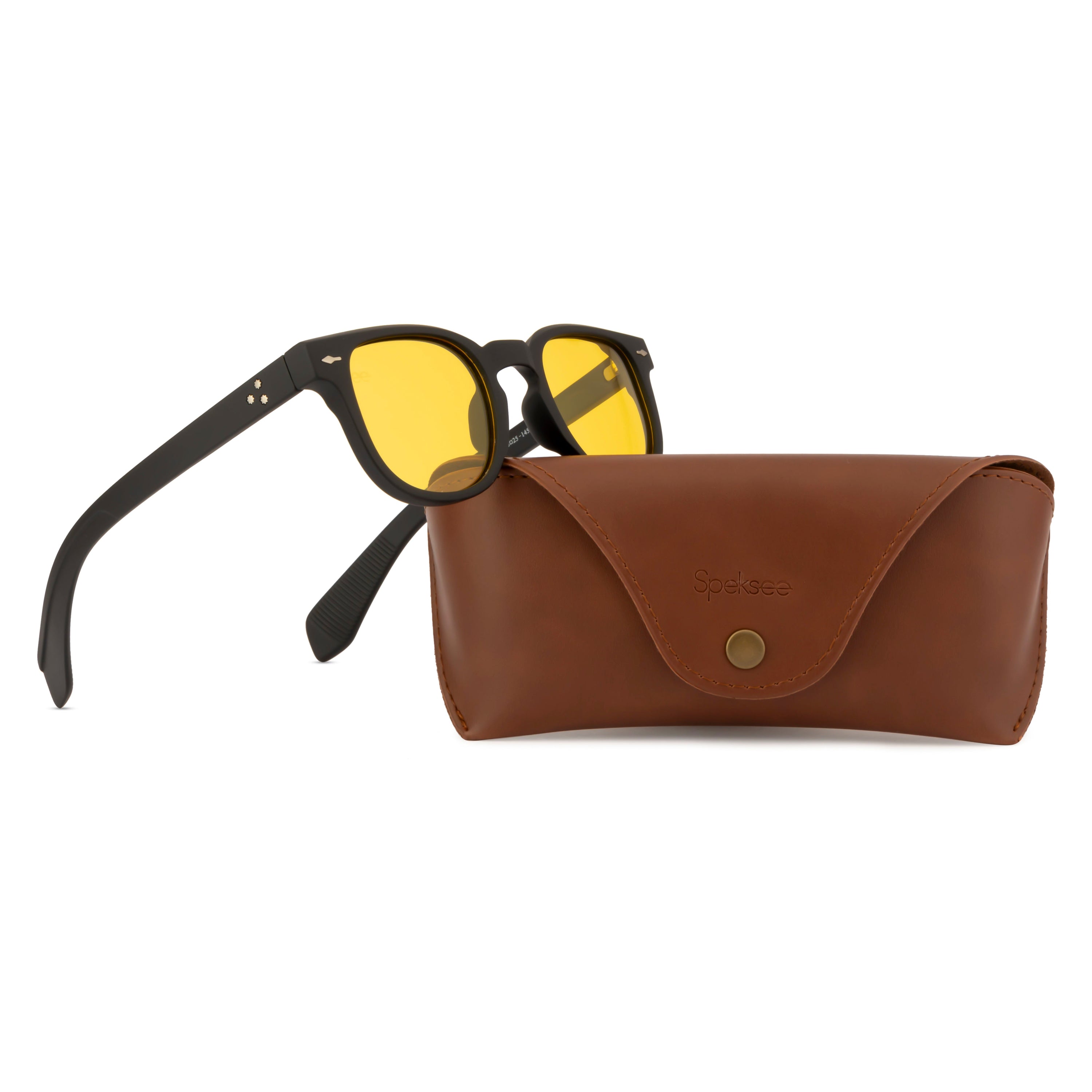 Speksee Full Rim Retro Polarized Sunglass for Men