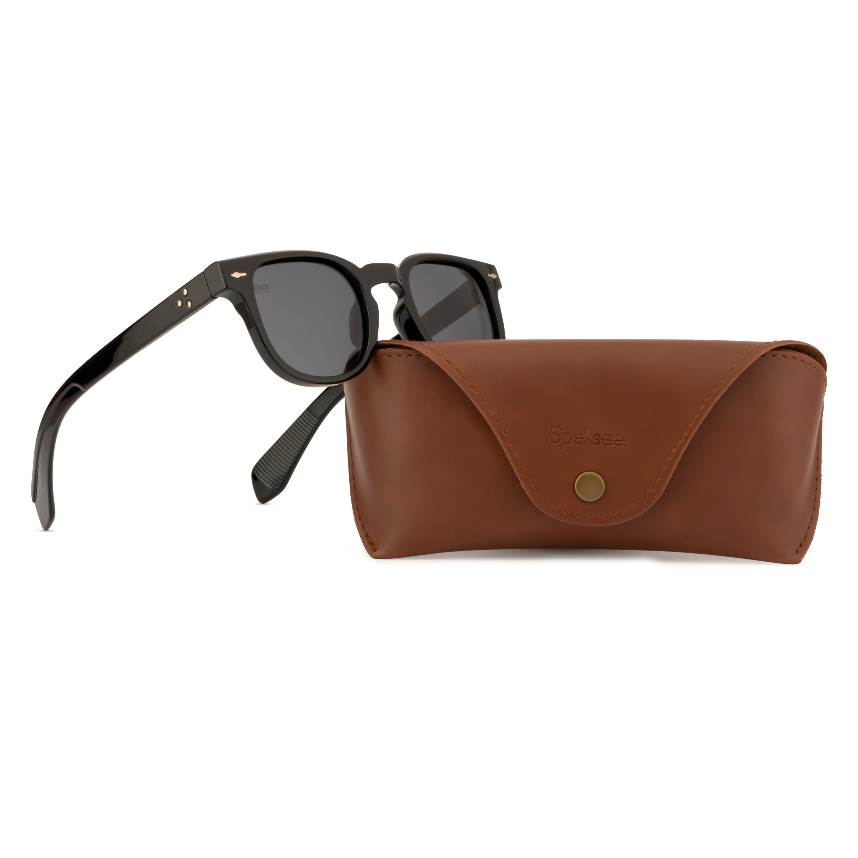 Speksee Full Rim Retro Polarized Sunglass for Men